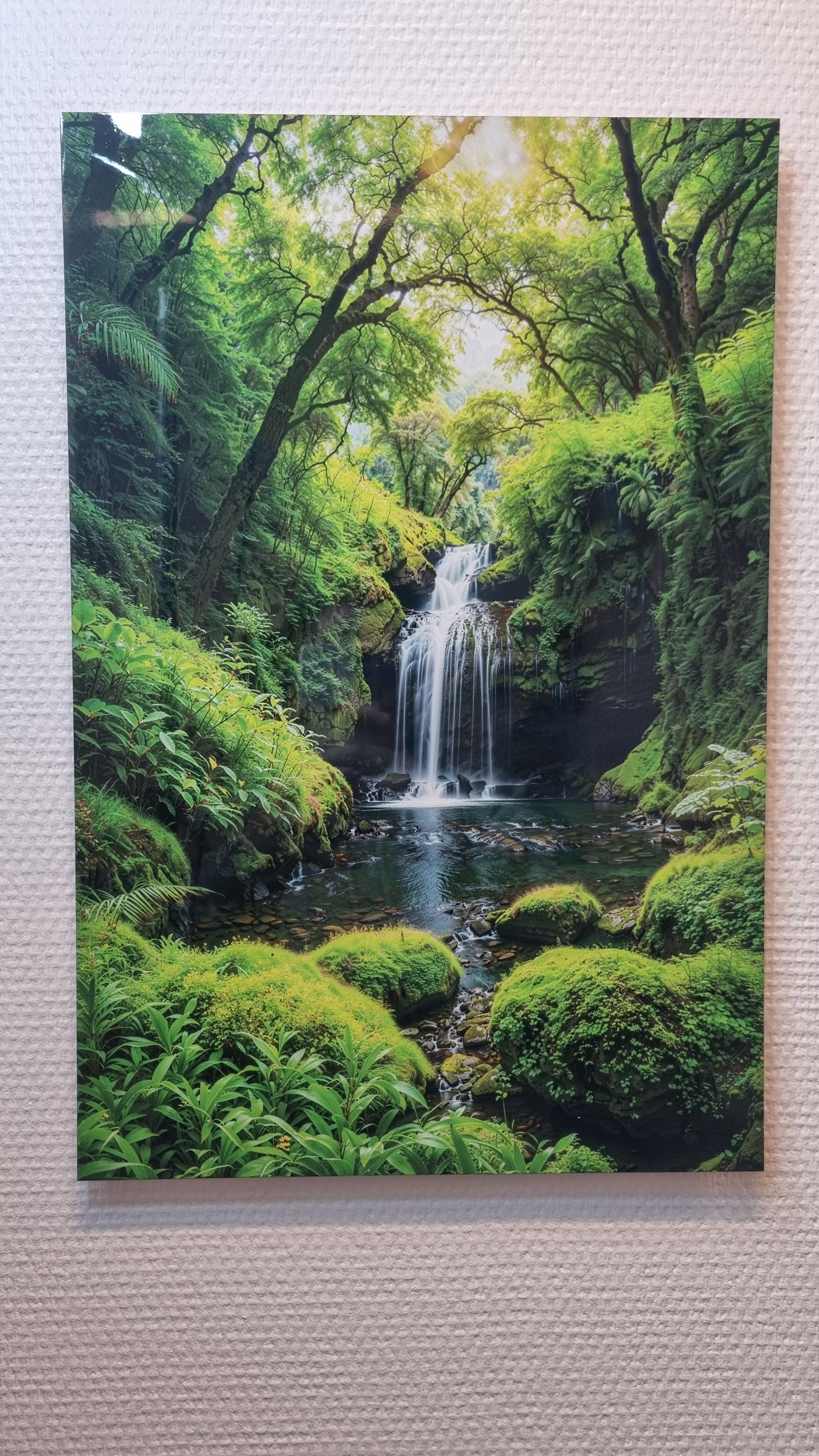 Beautiful waterfall in the forest