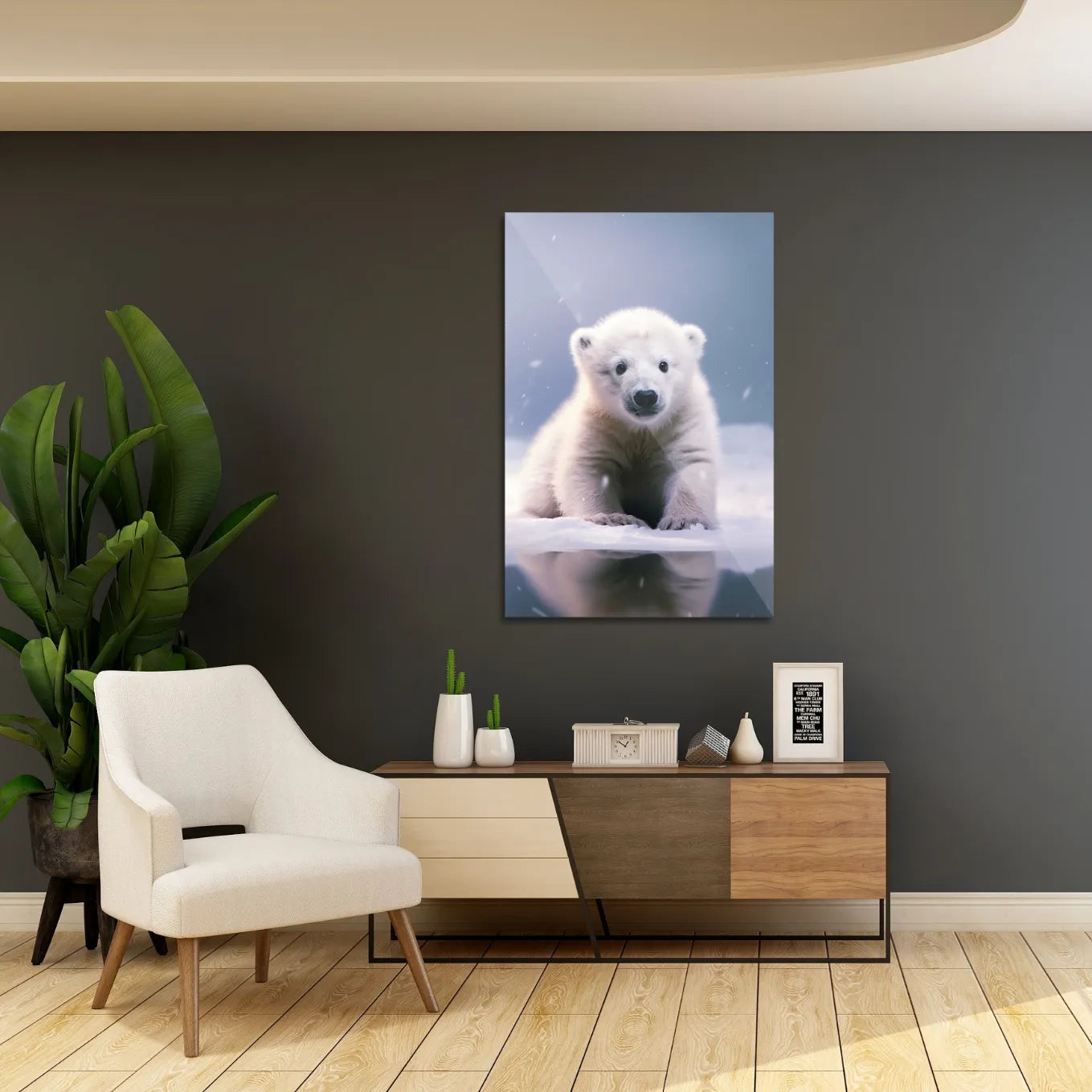 Polar bear cub