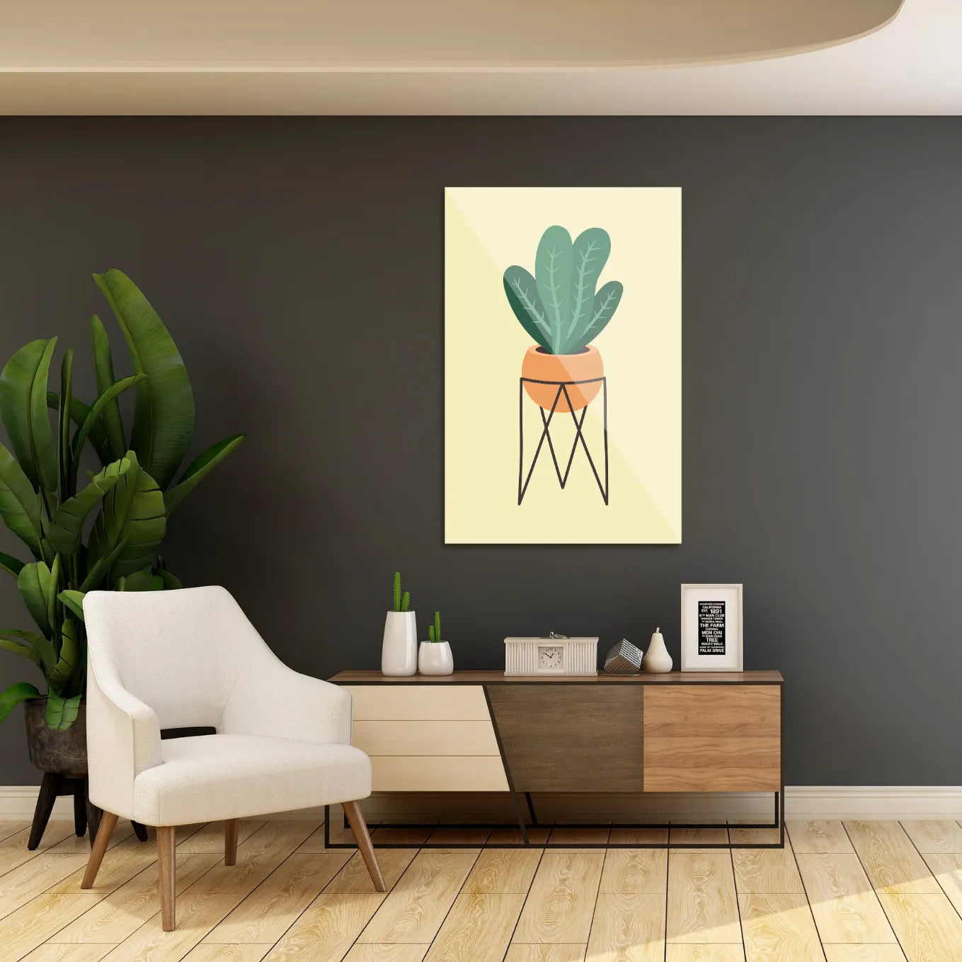 Plant in pot