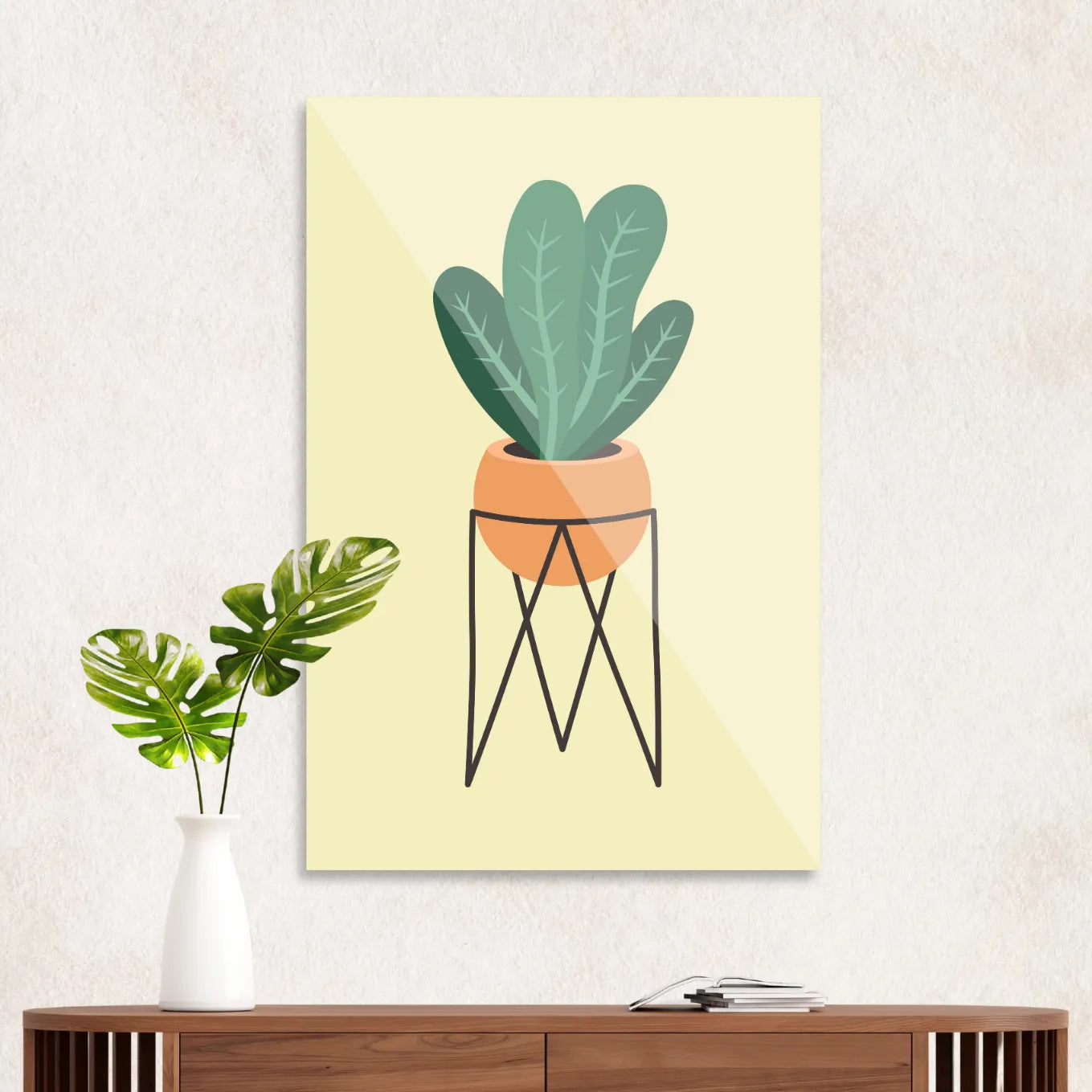 Plant in pot