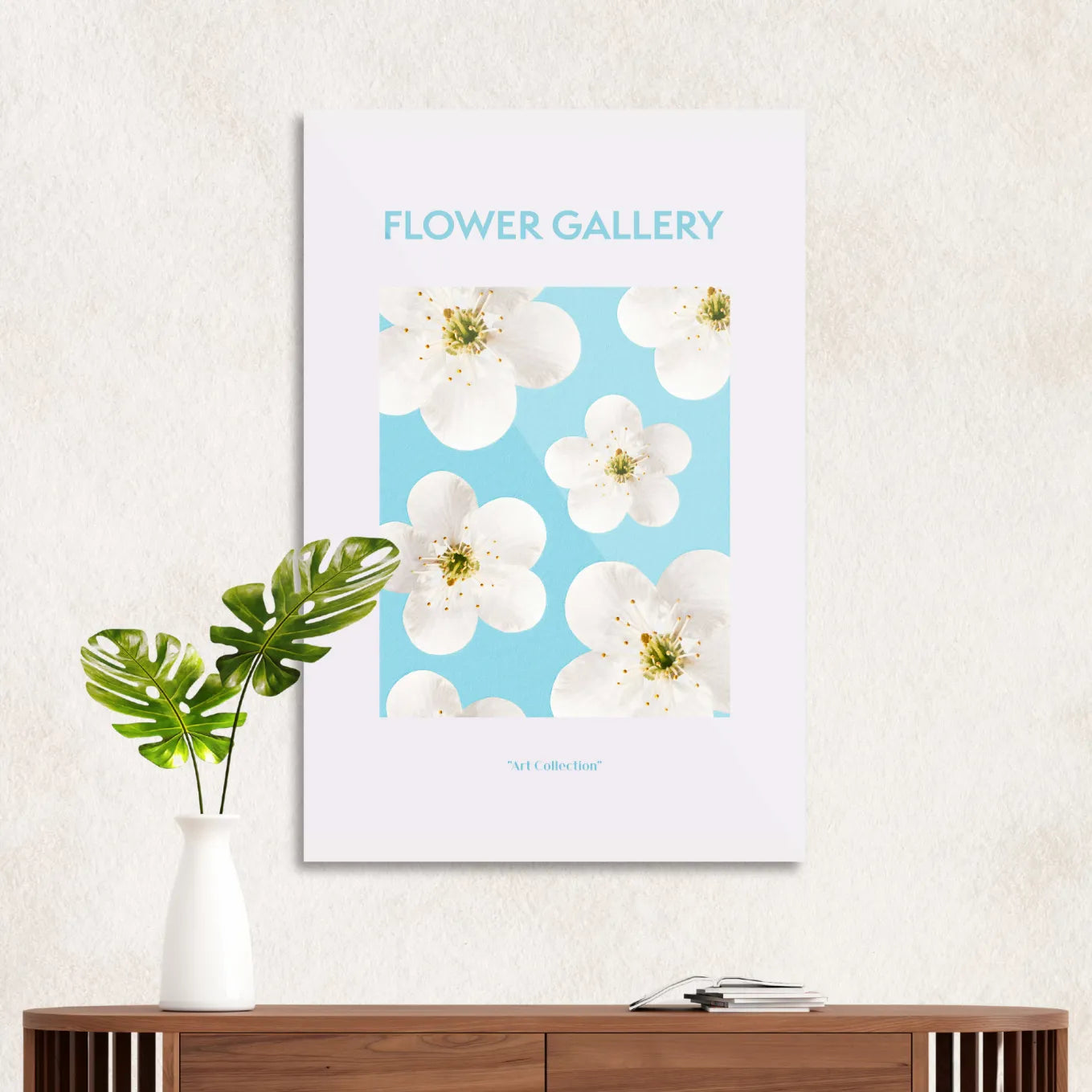 White flowers