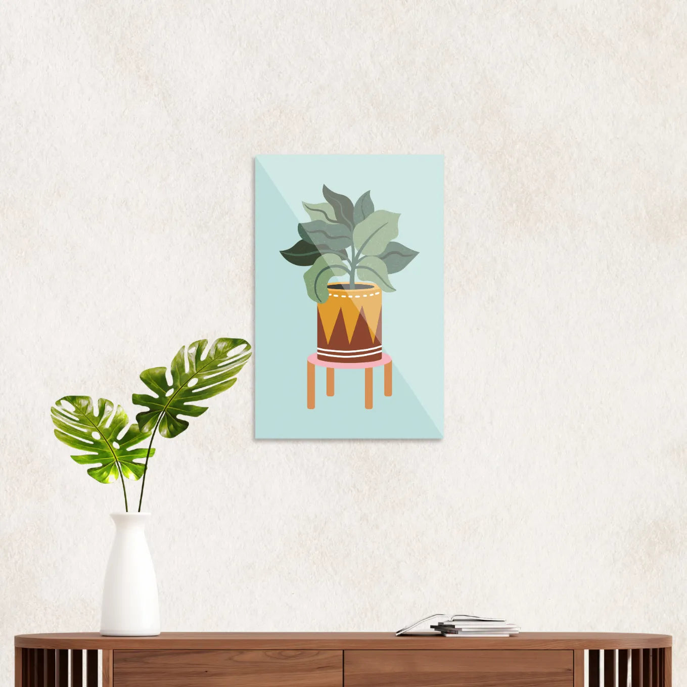 Plant in pot 1
