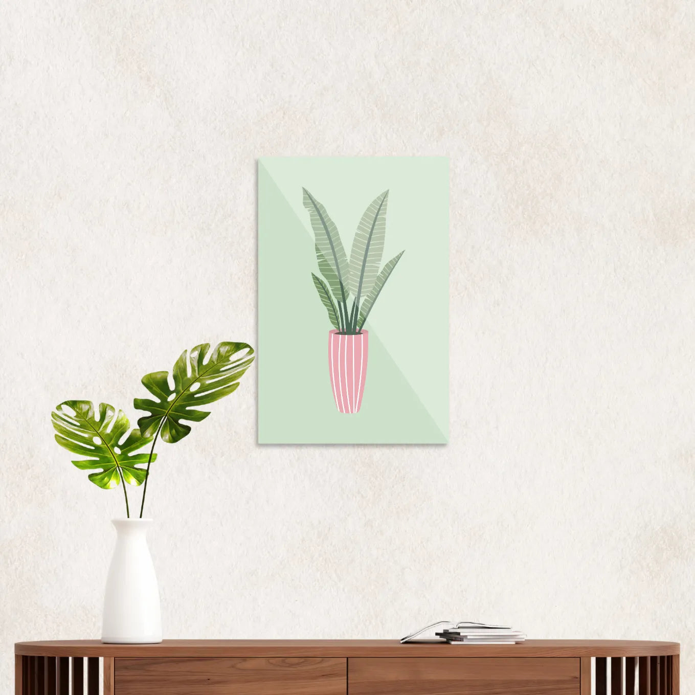 Plant in vase