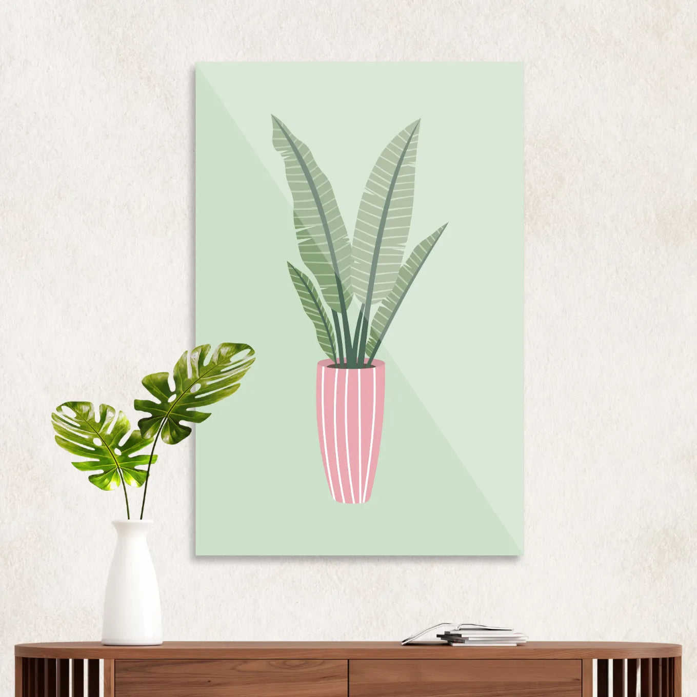 Plant in vase