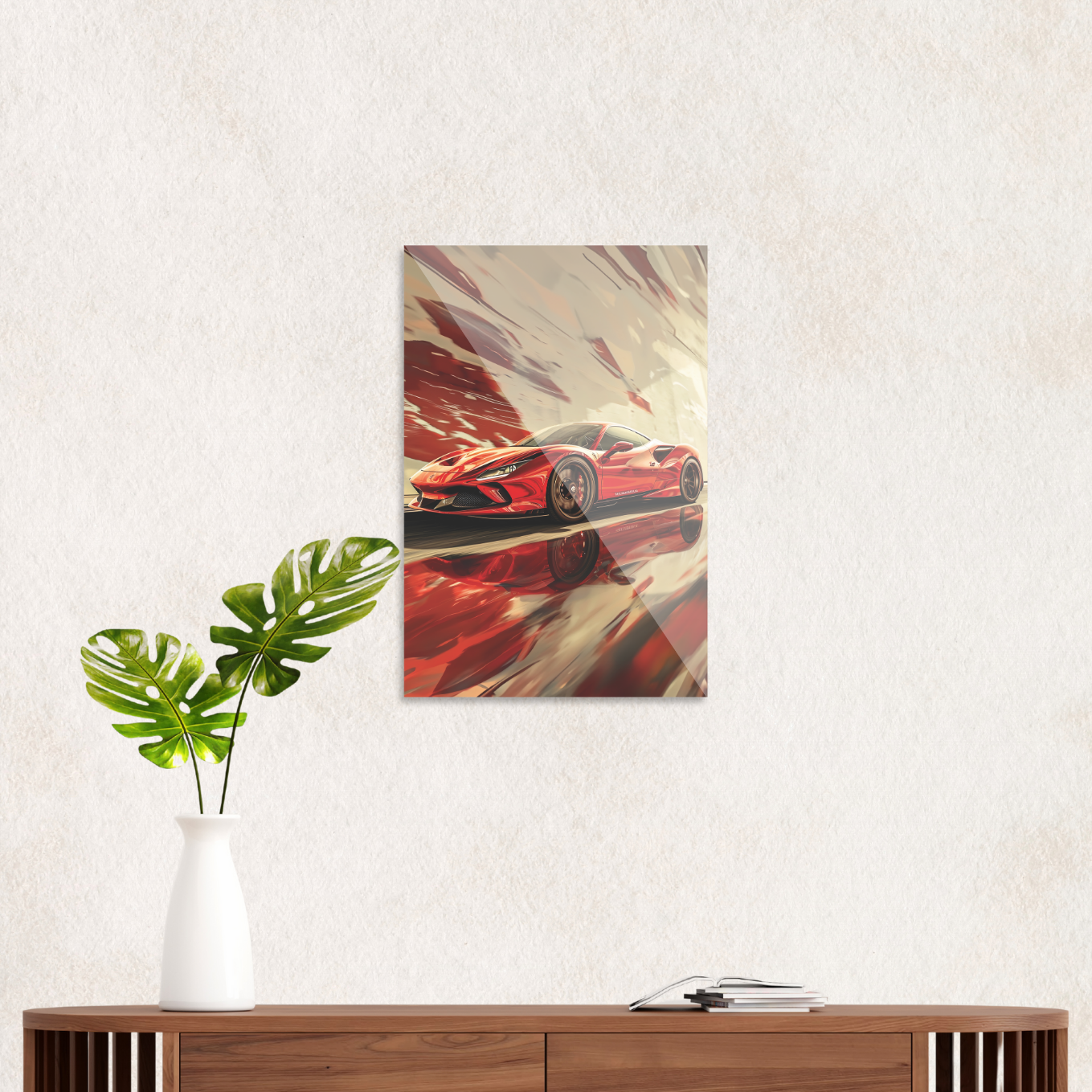 Ferrari at full speed 1