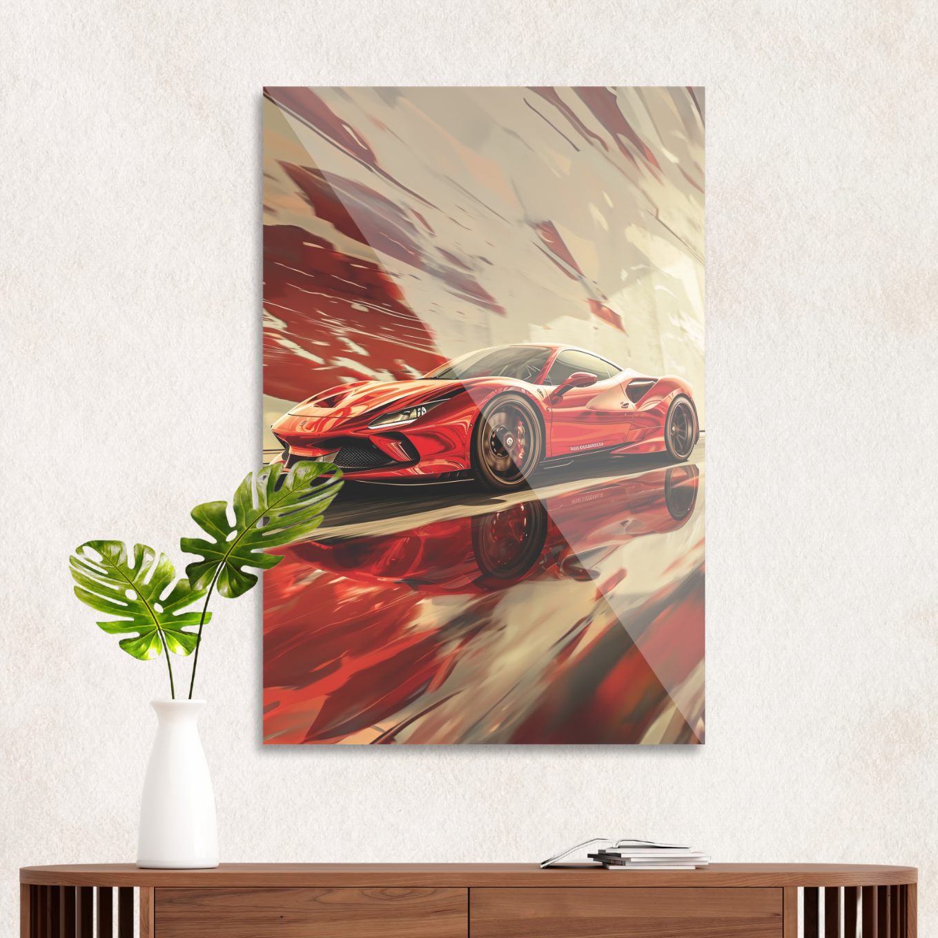 Ferrari at full speed 1