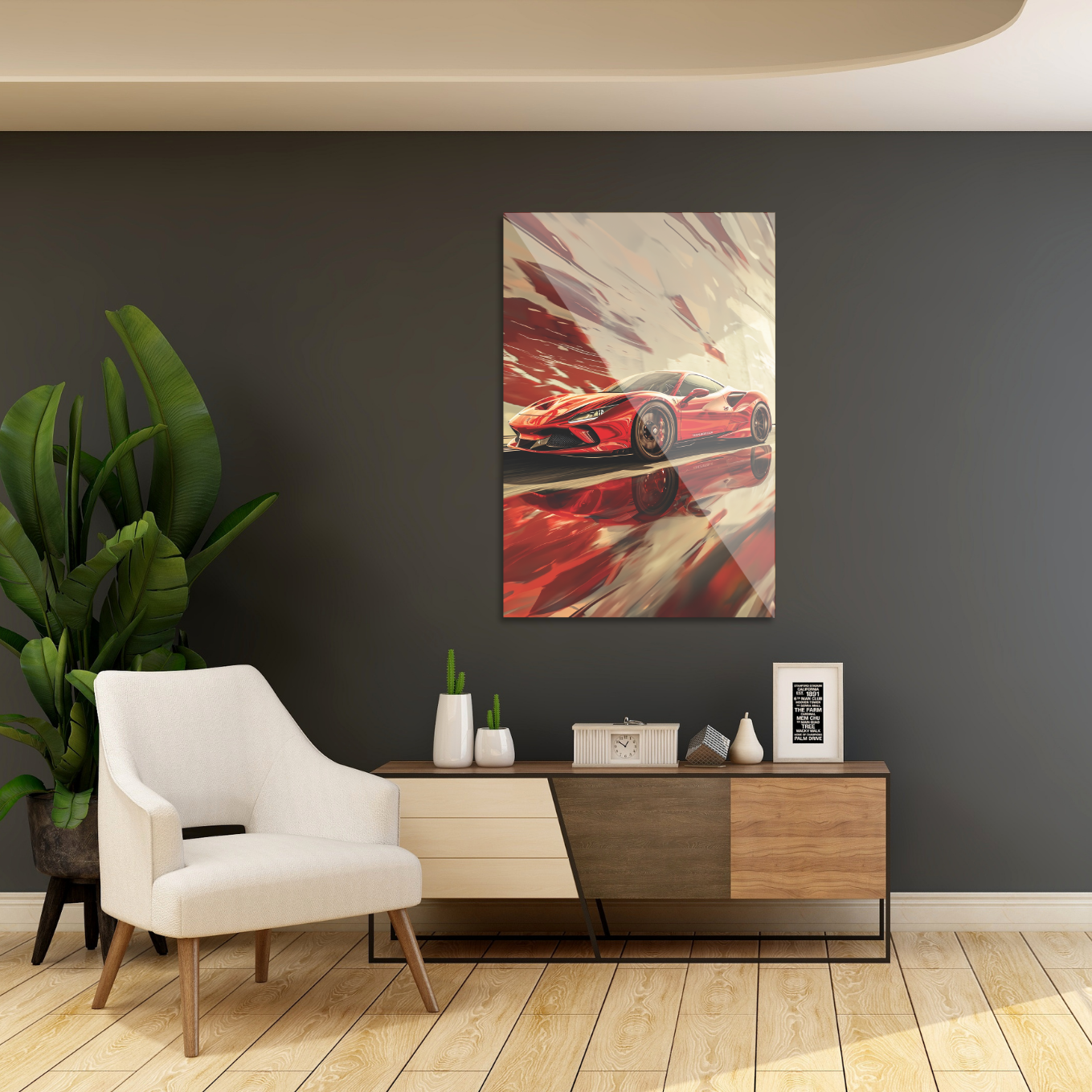 Ferrari at full speed 1