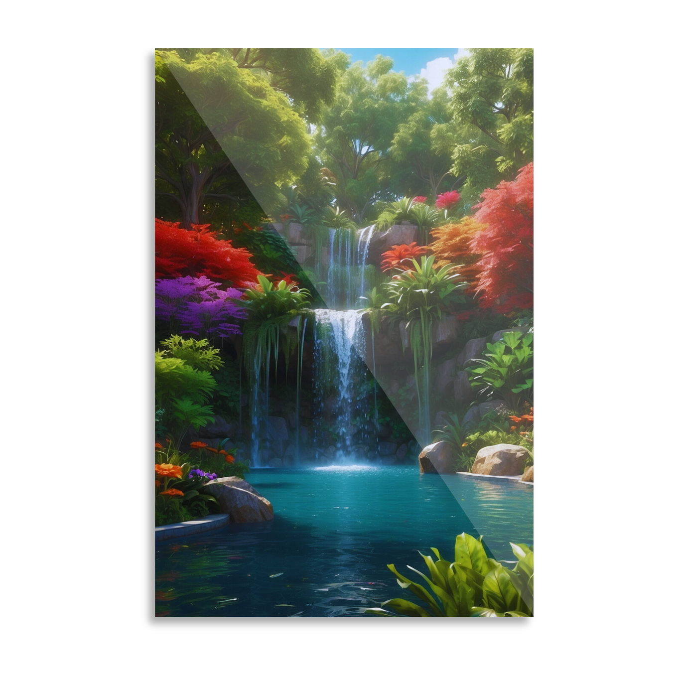 Waterfall in the jungle