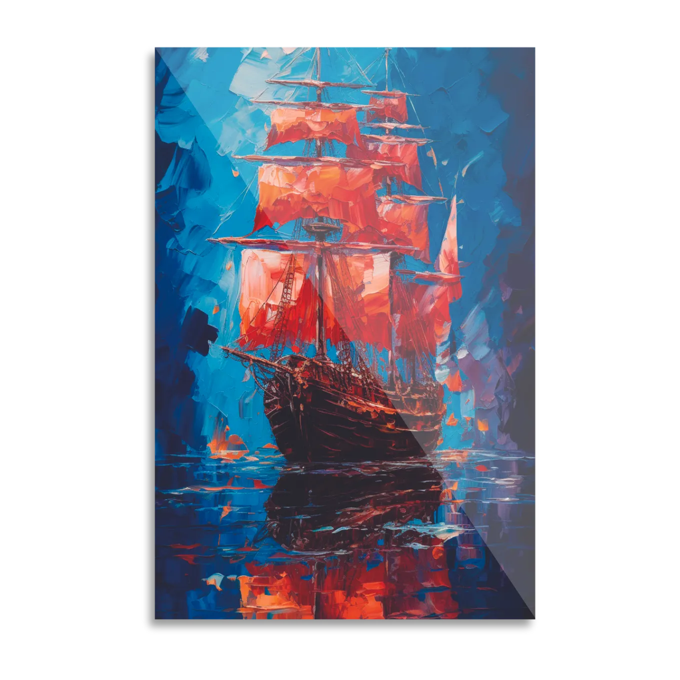 Painted ship