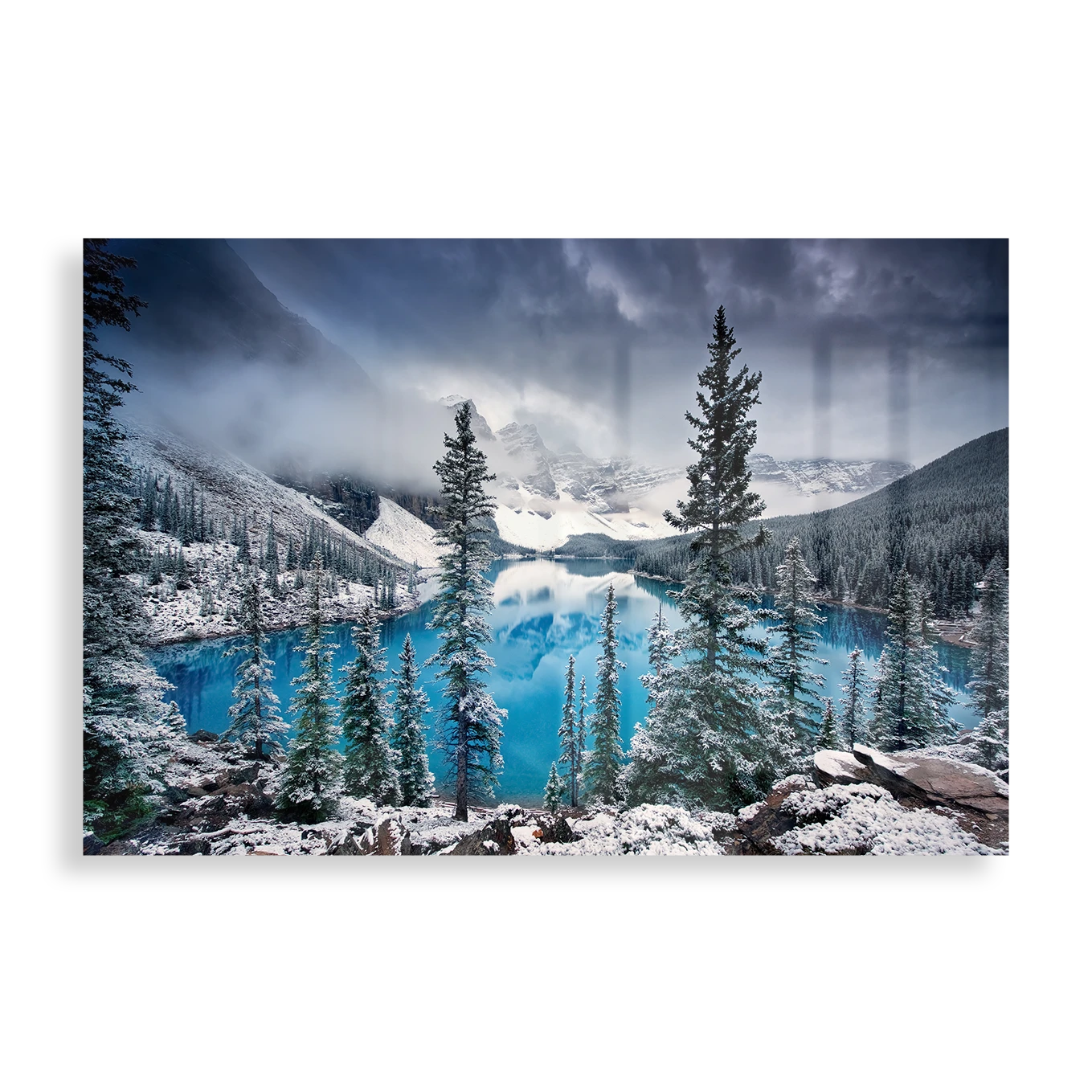 Snow-covered landscape