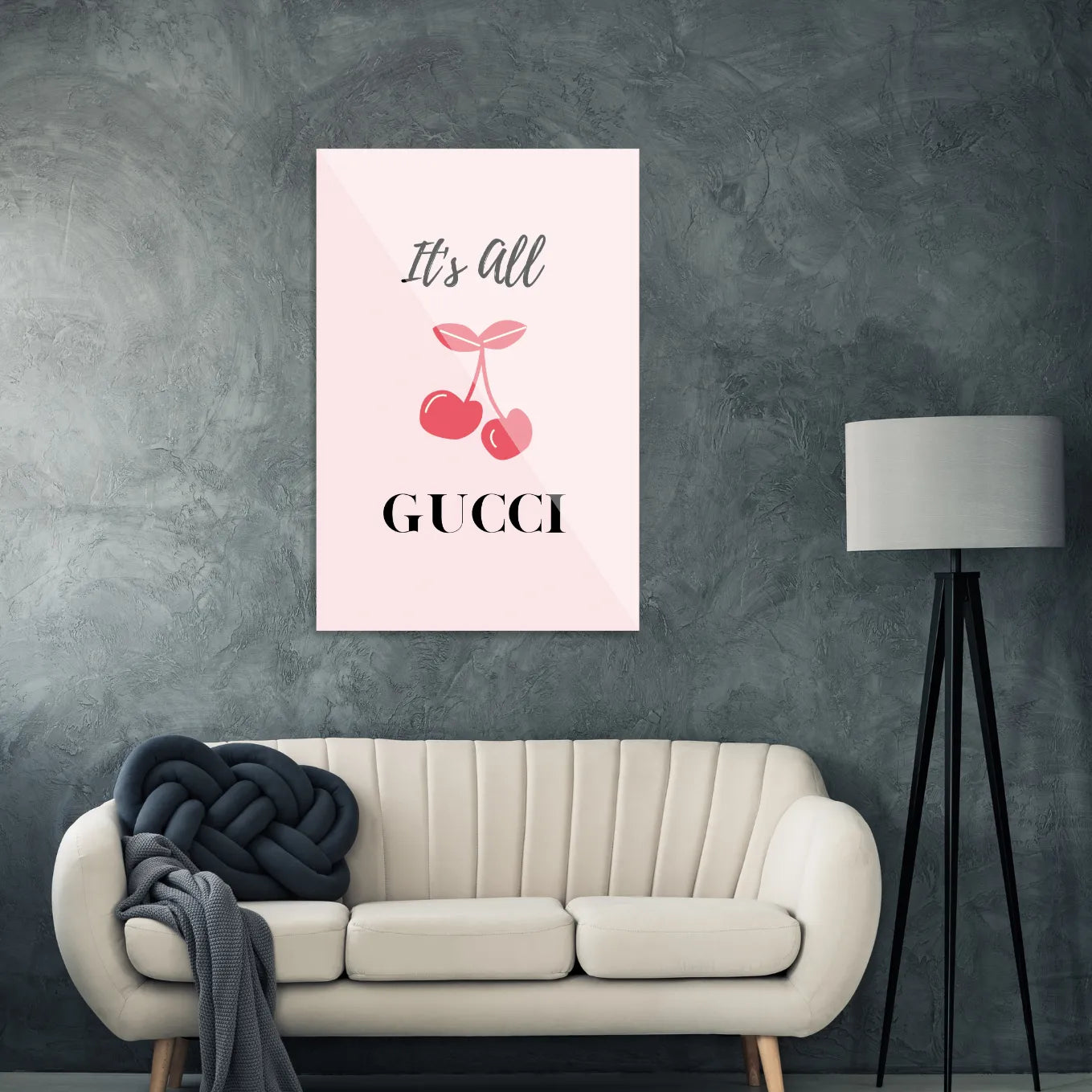 "It's all Gucci"