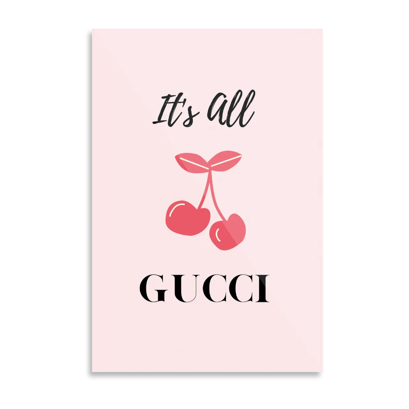 "It's all Gucci"