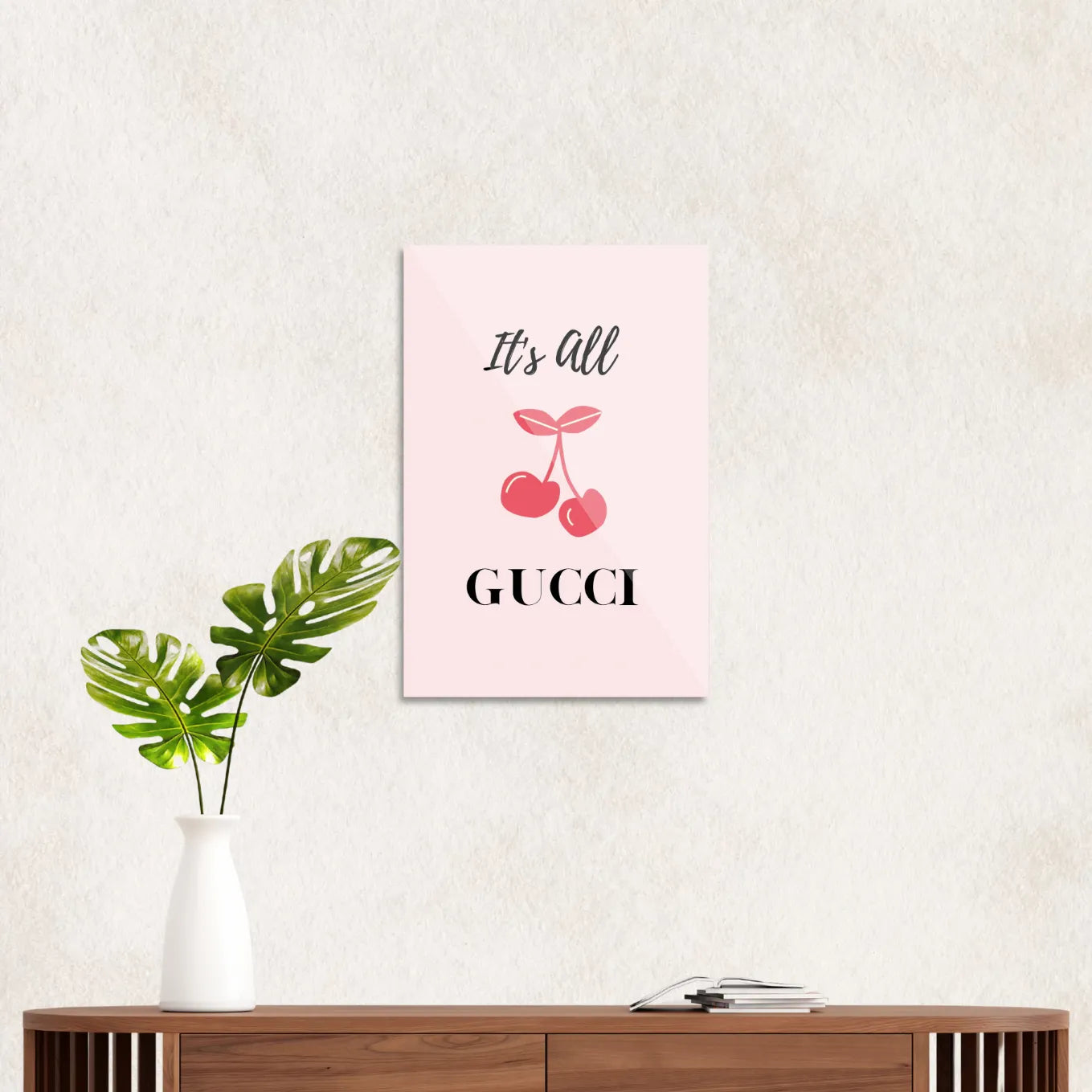 "It's all Gucci"