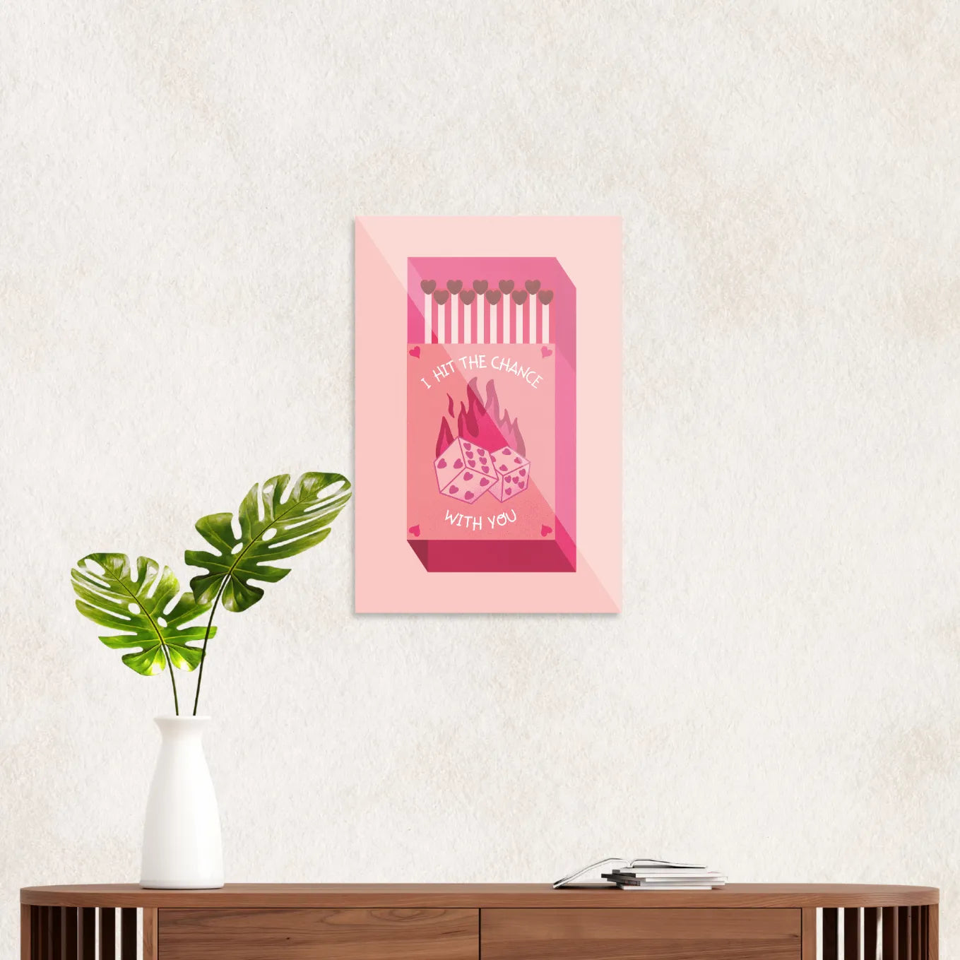 Match "I hit the chance with you"