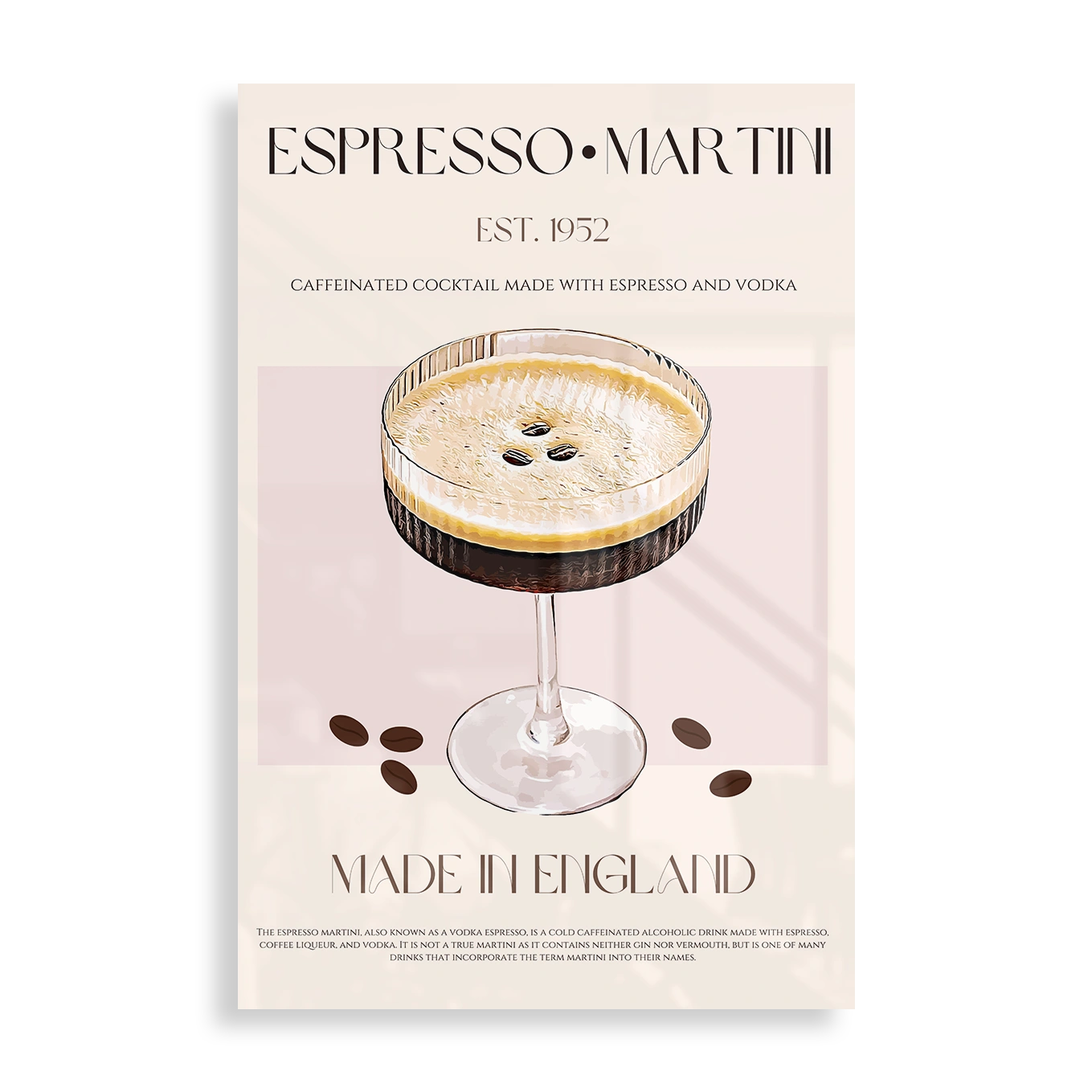 Espresso Martini Cocktail Est. 1952
