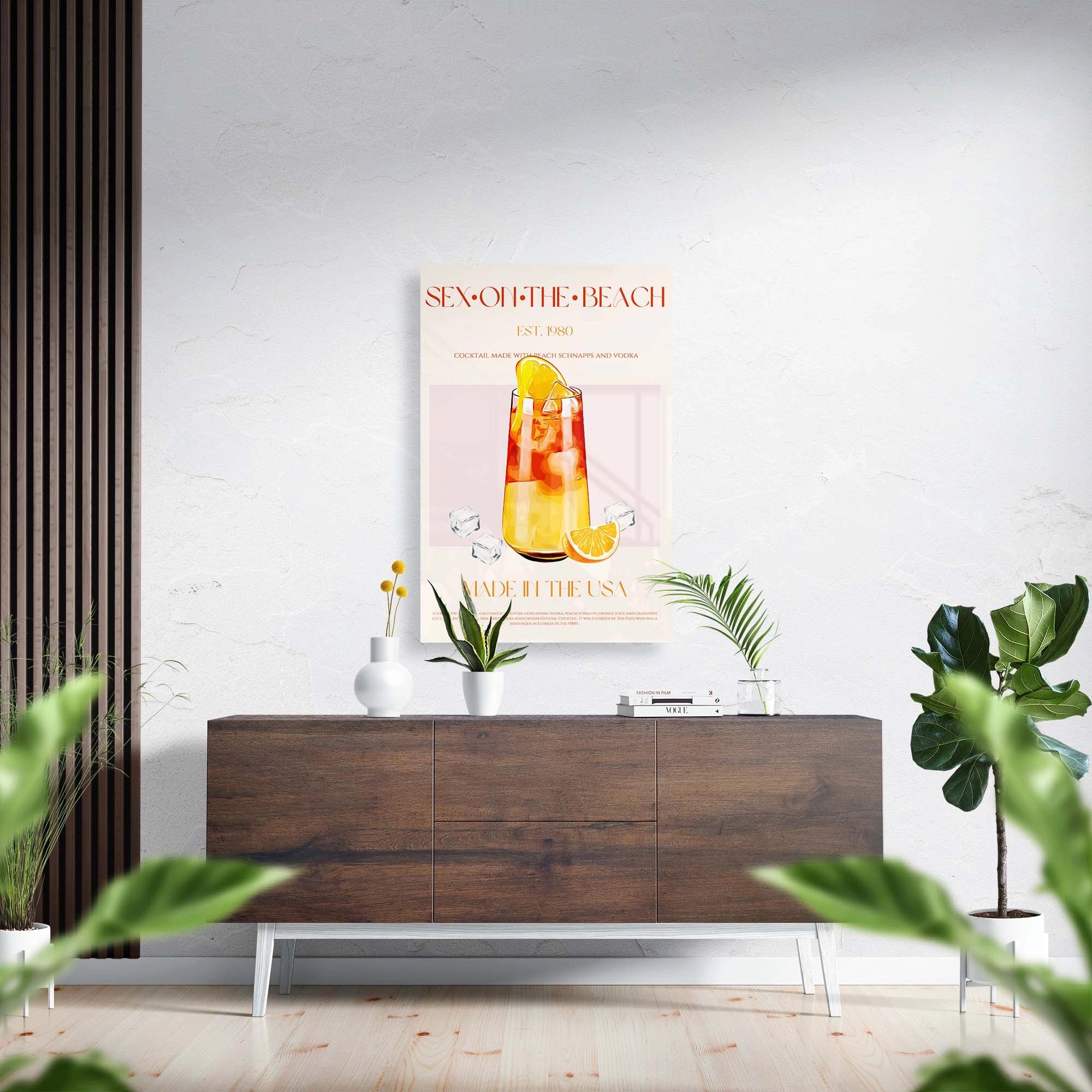 Sex on the Beach Cocktail Est. 1980