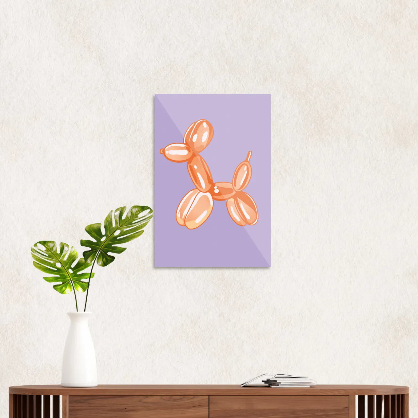 Orange balloon dog #2