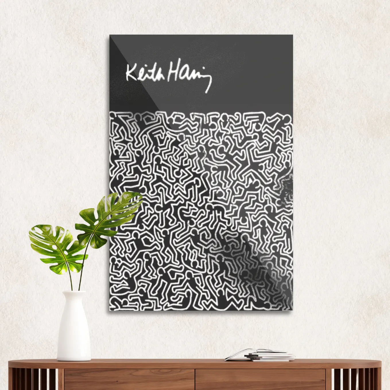 Keith Haring "Silhouettes" 1