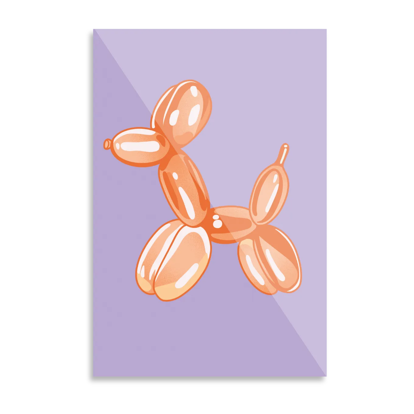 Orange balloon dog #2