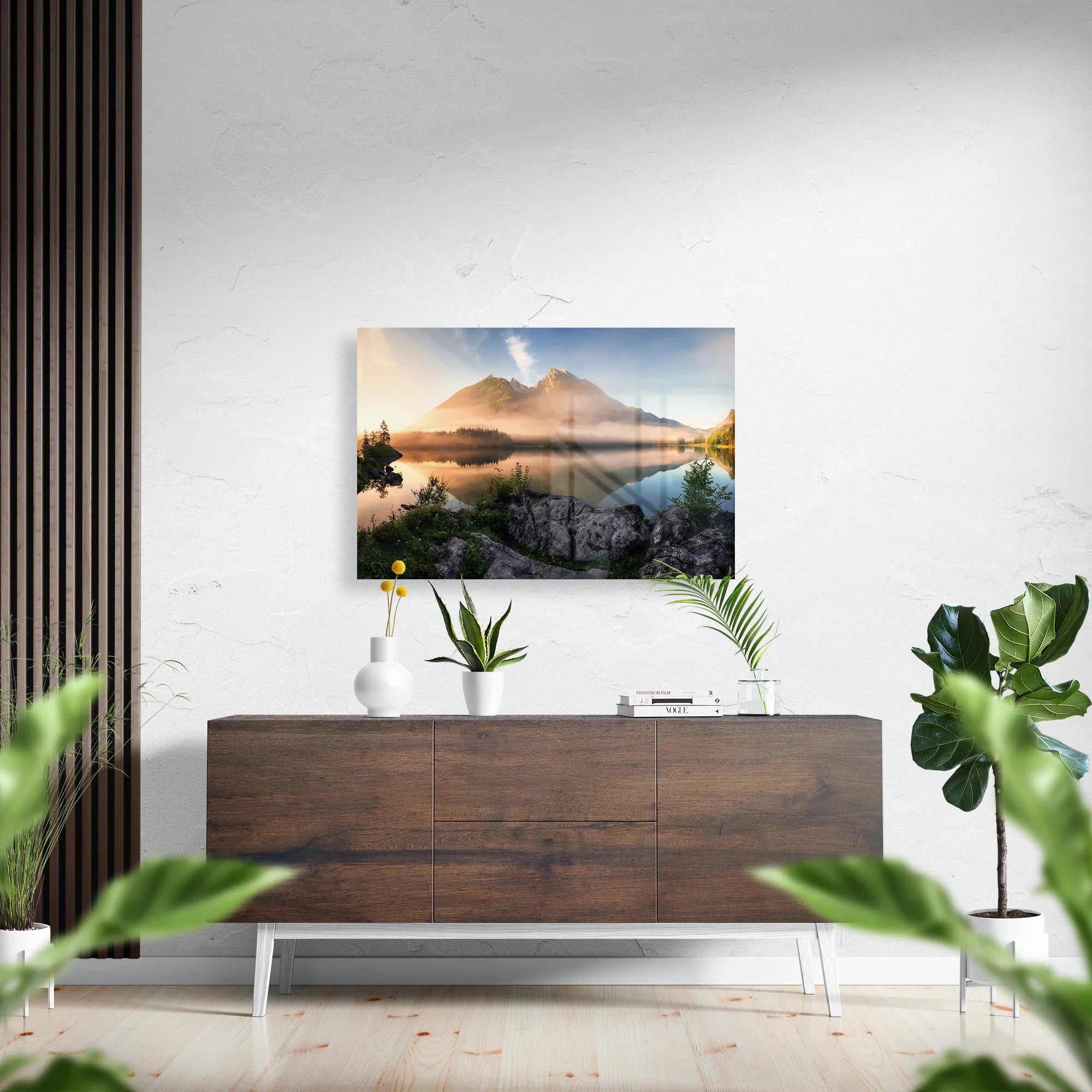 Golden hour in the Alps