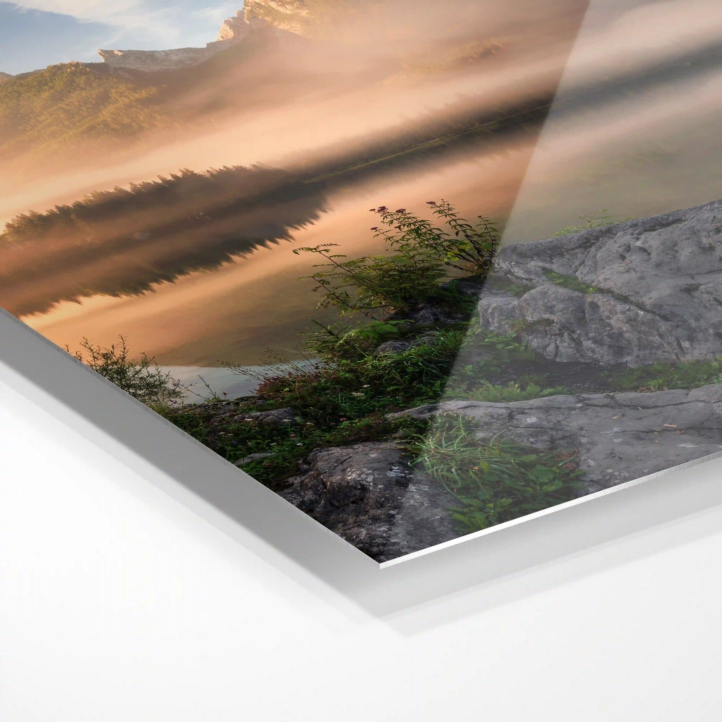 Golden hour in the Alps