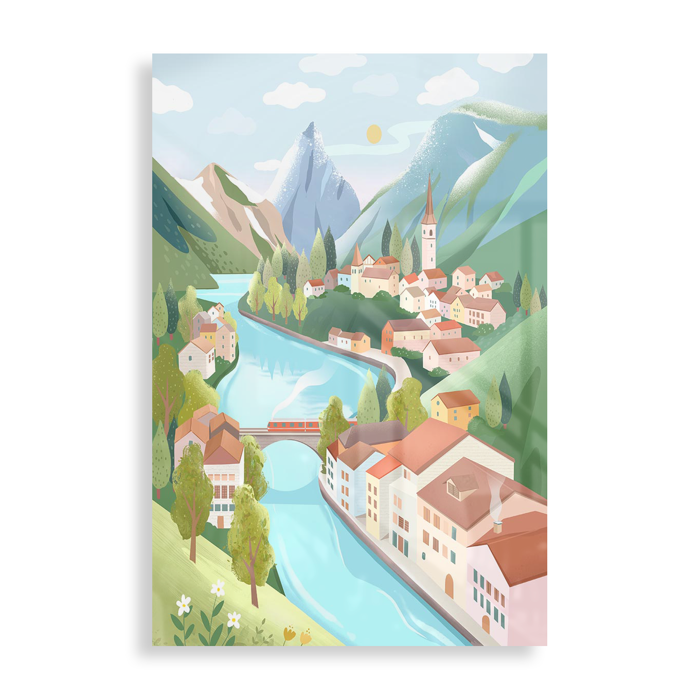 The Swiss Alps