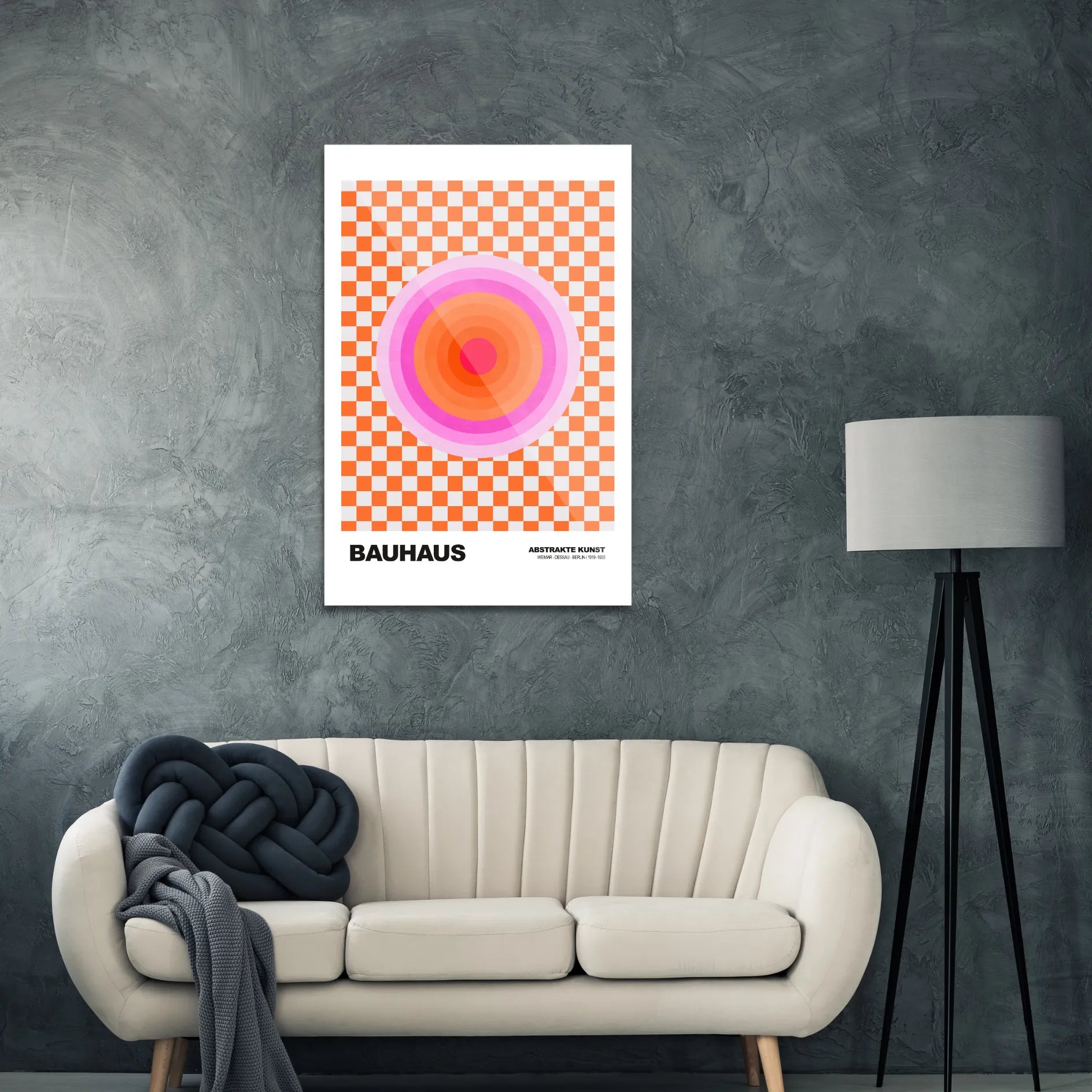 Bauhaus abstract circles