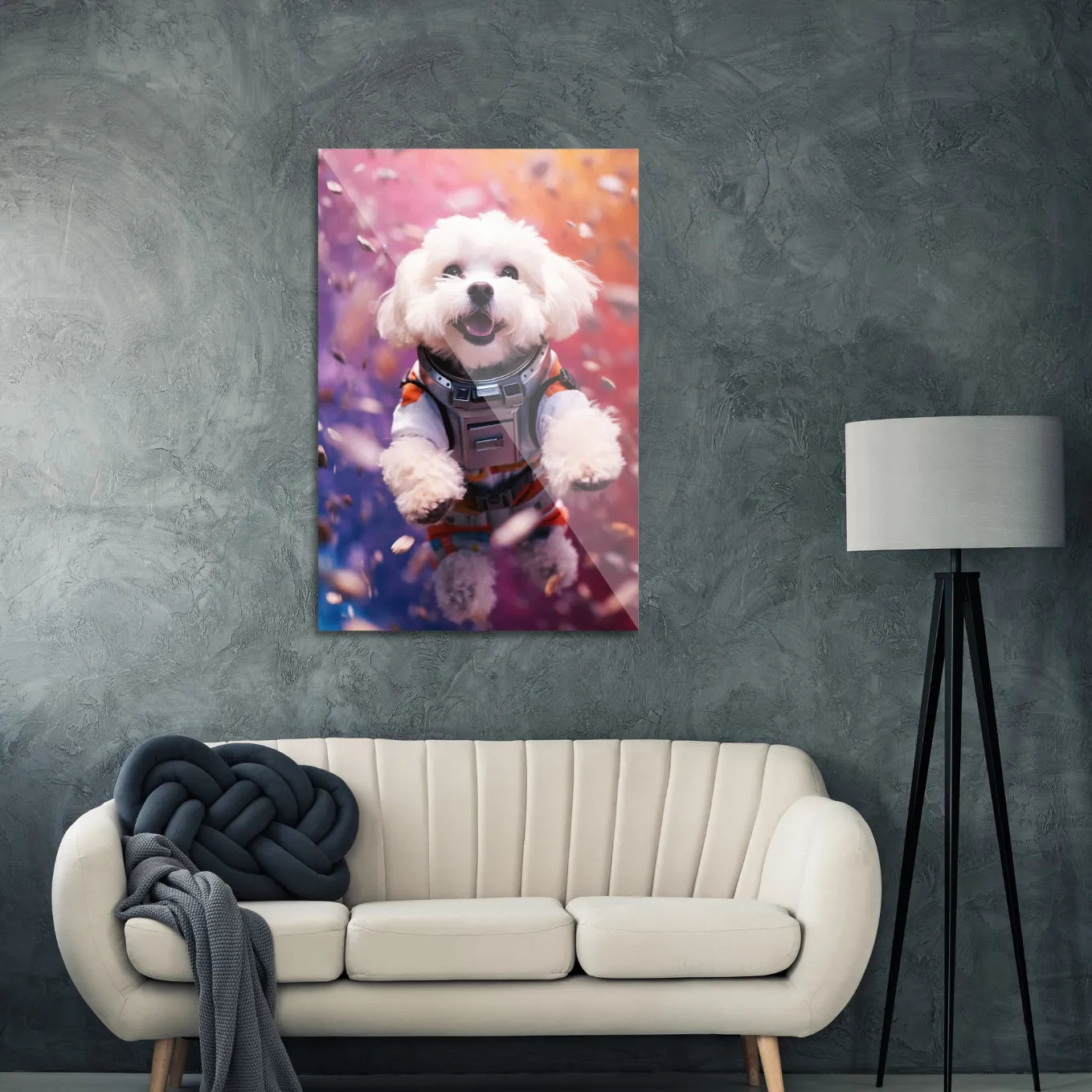 Astronaut dog