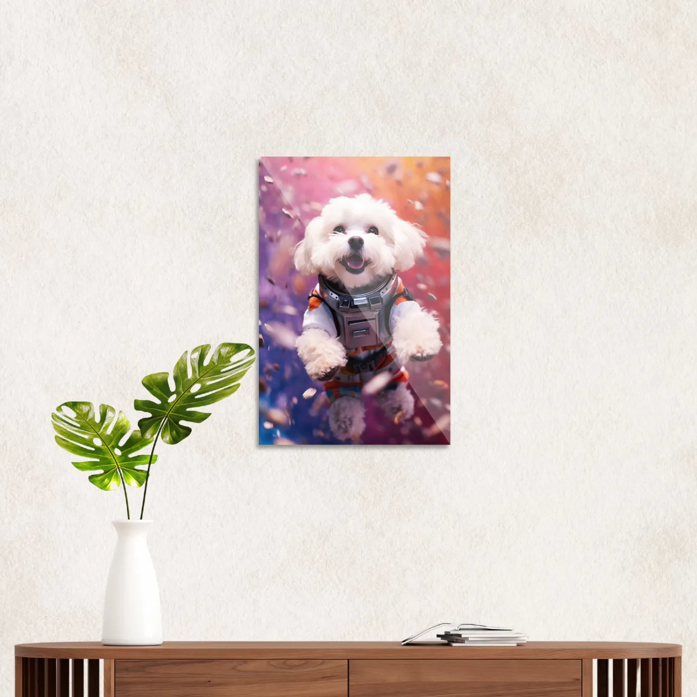 Astronaut dog