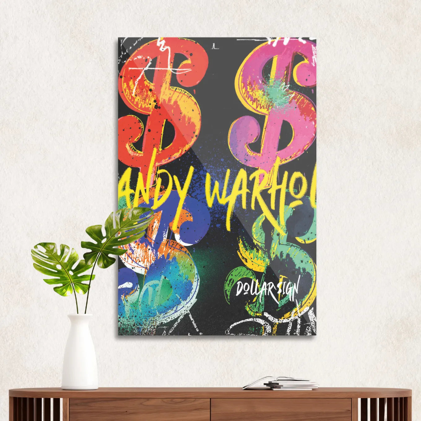 Andy Warhol "Dollar sign" 1