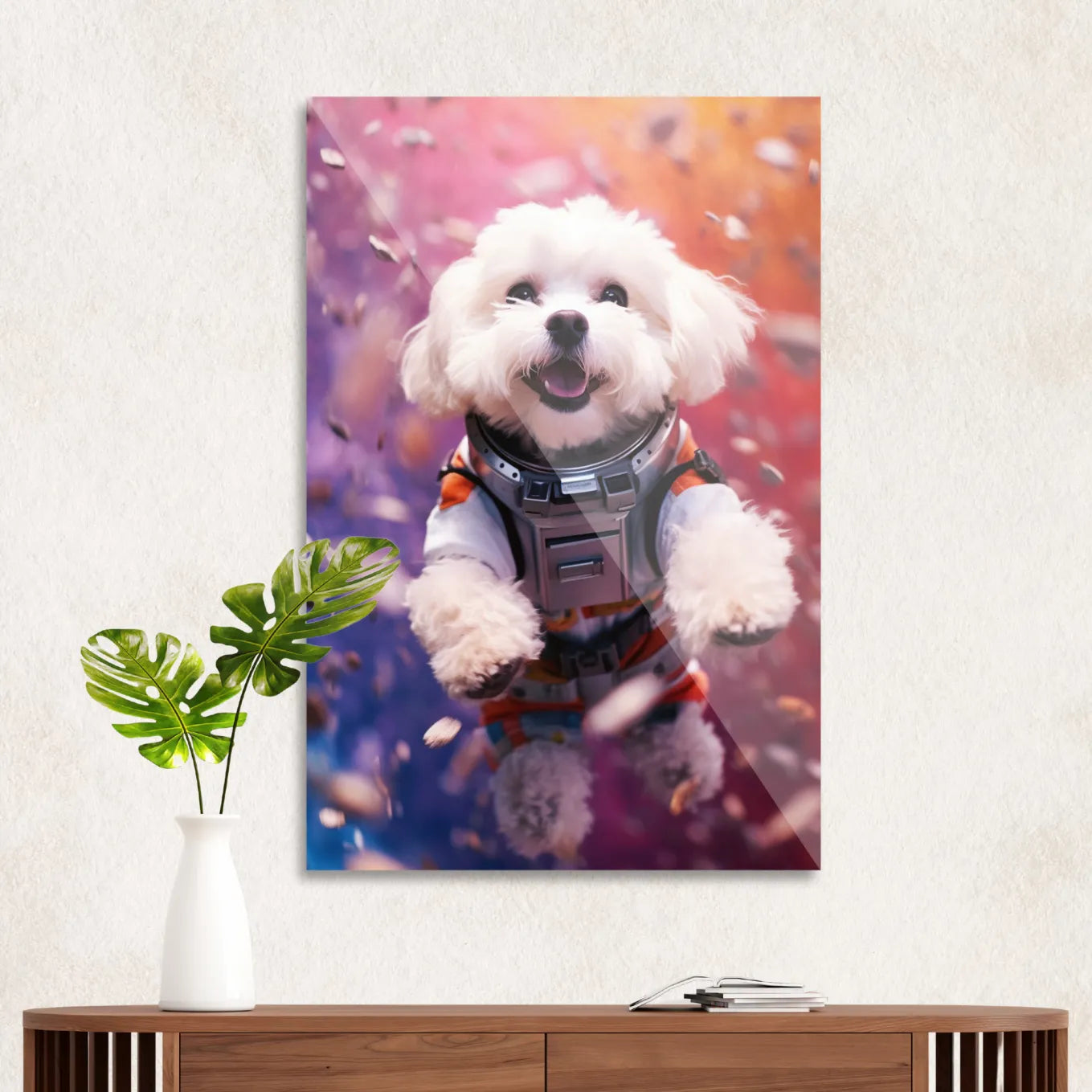 Astronaut dog