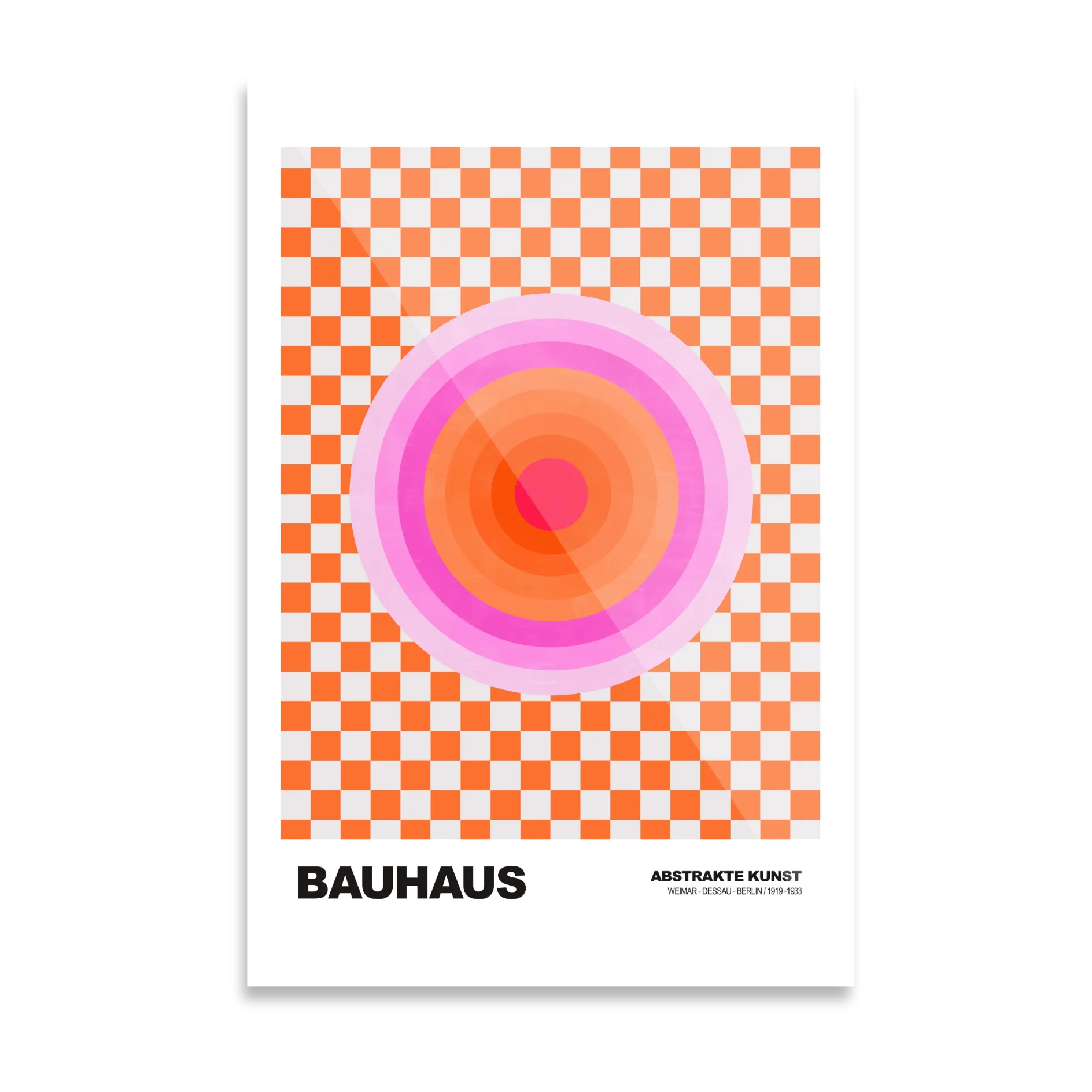 Bauhaus abstract circles