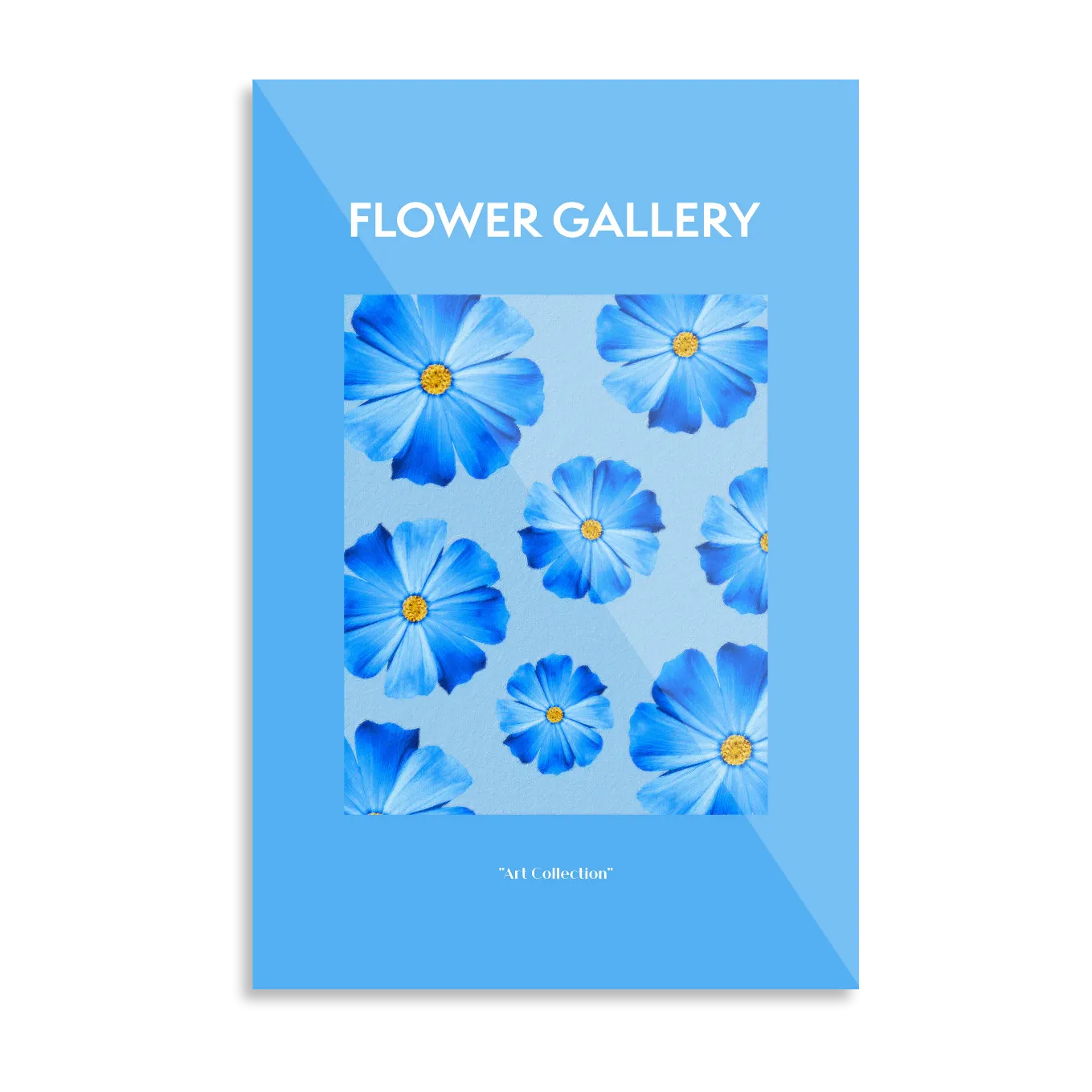 Blue flowers