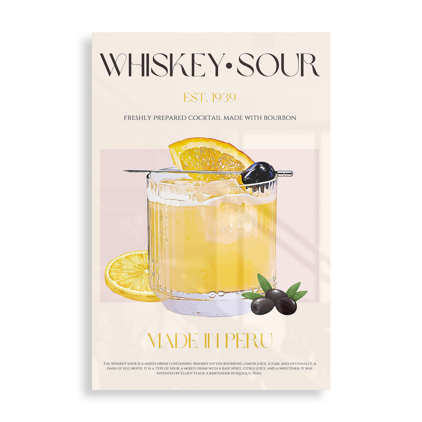 Whiskey sour