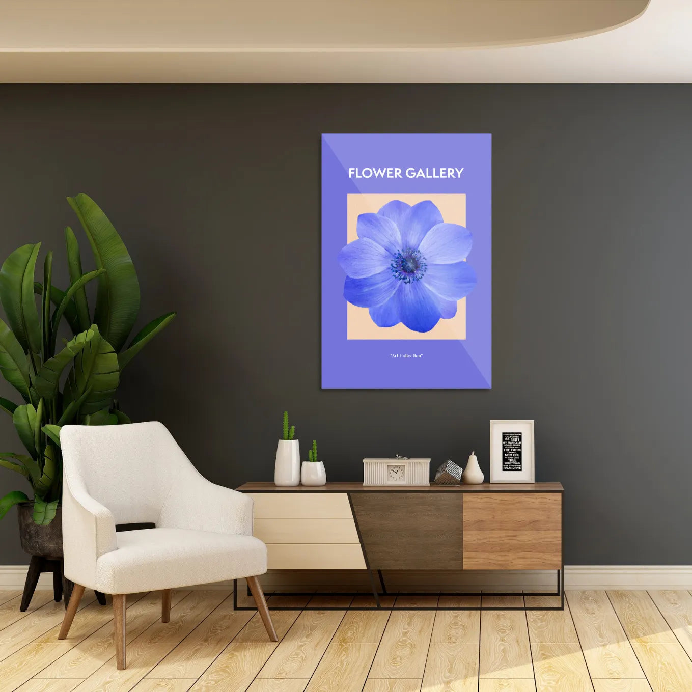 Blue anemone