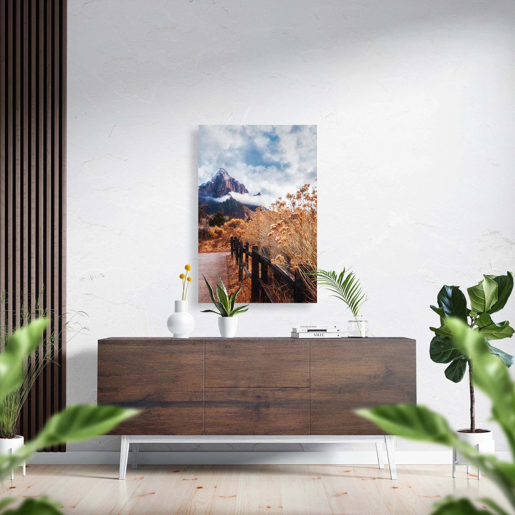 Trail to the mountain