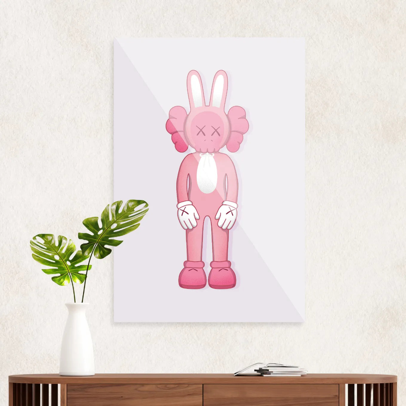 KAWS Pink bunny