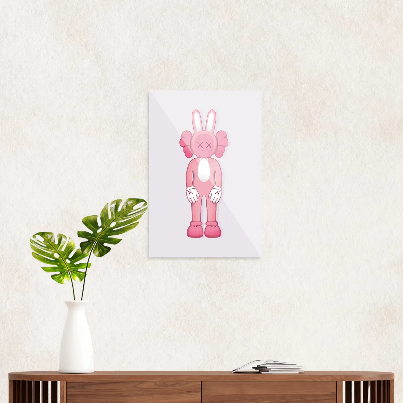 KAWS Pink bunny
