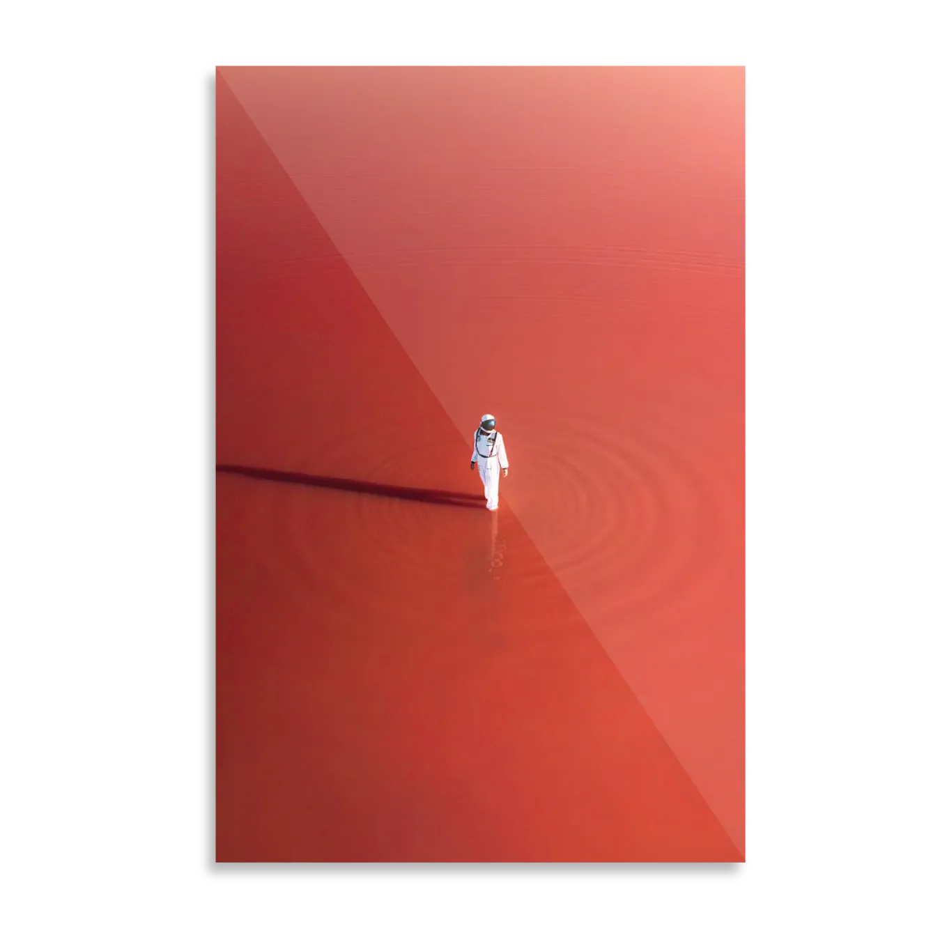 Astronaut on Mars
