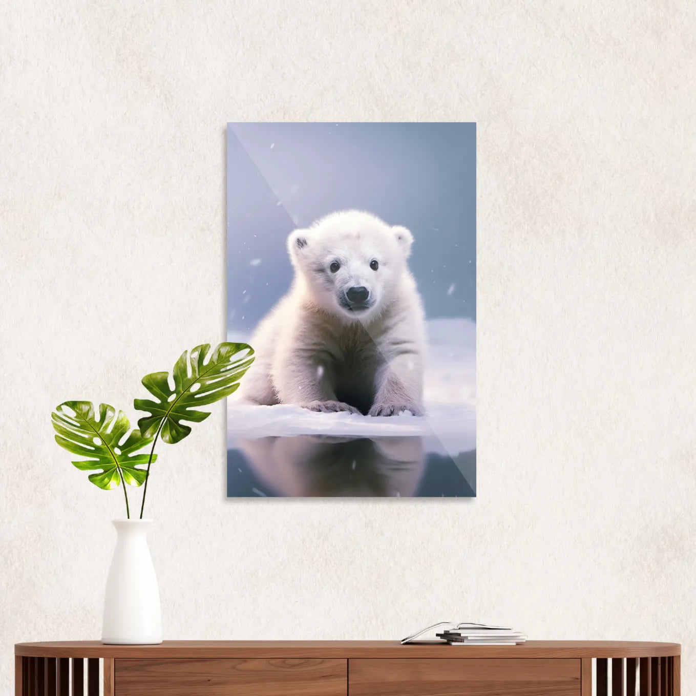 Polar bear cub