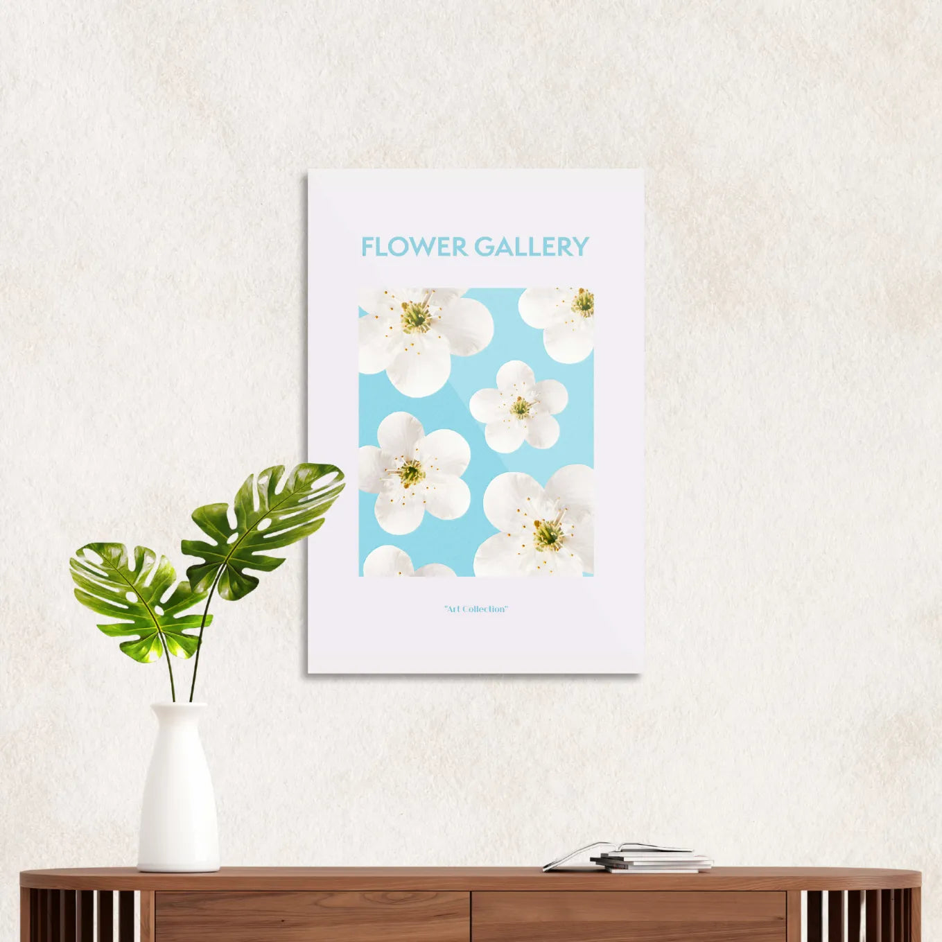 White flowers
