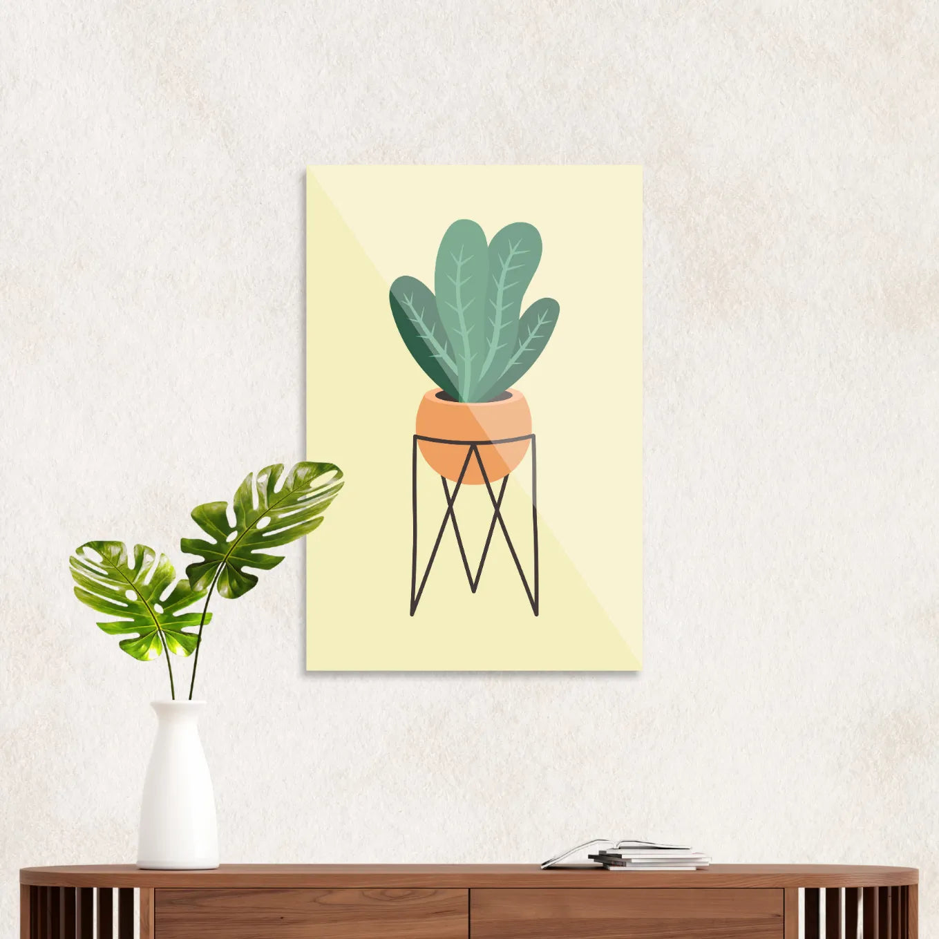 Plant in pot