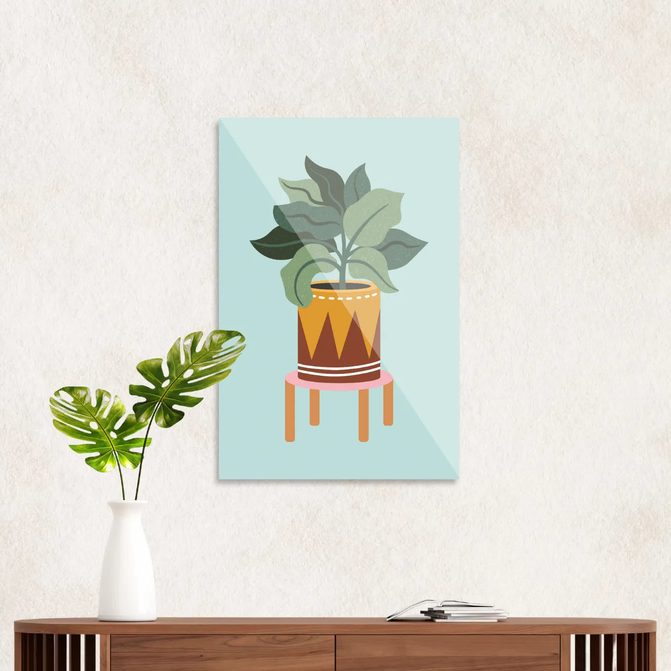 Plant in pot 1