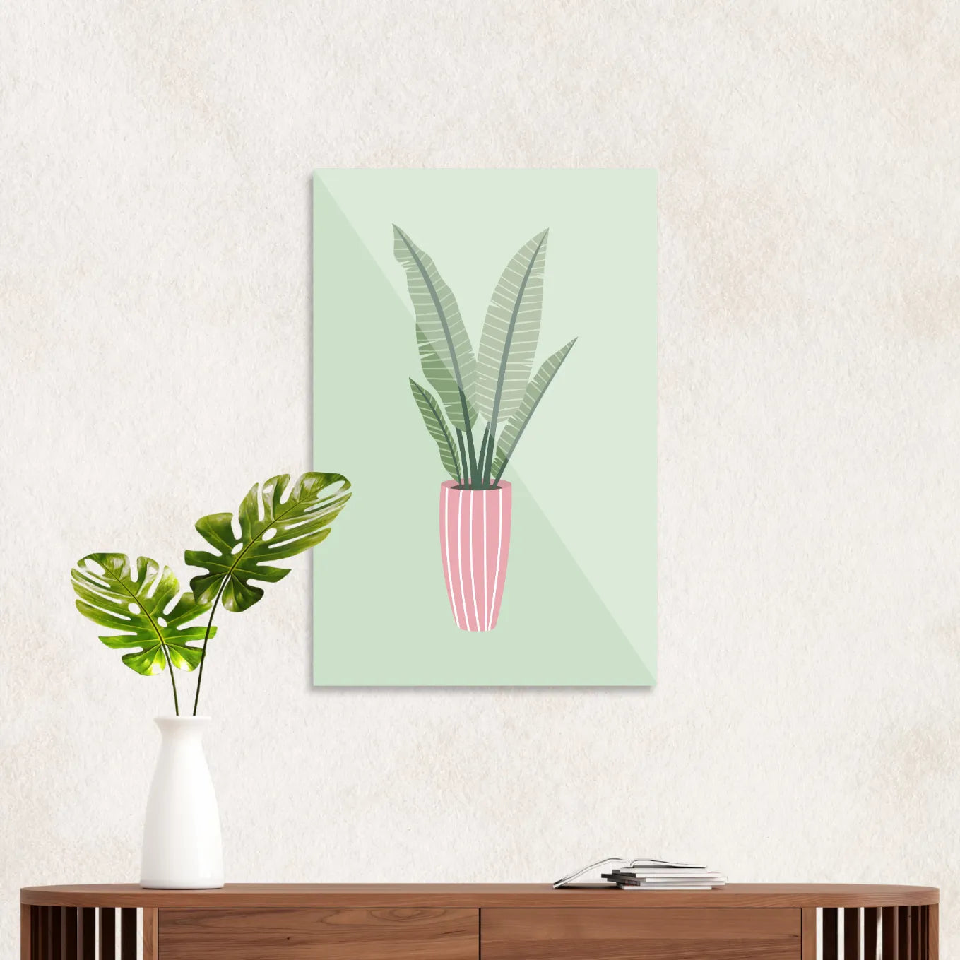 Plant in vase