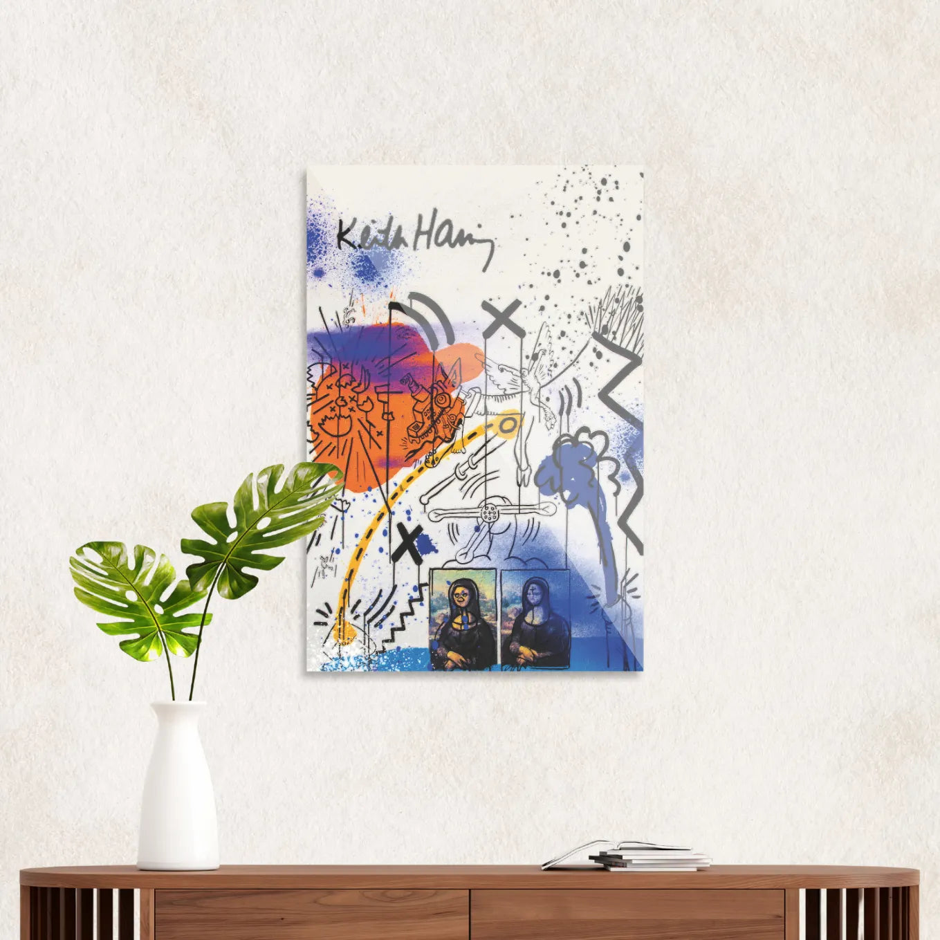 Keith Haring "Mona Lisa"