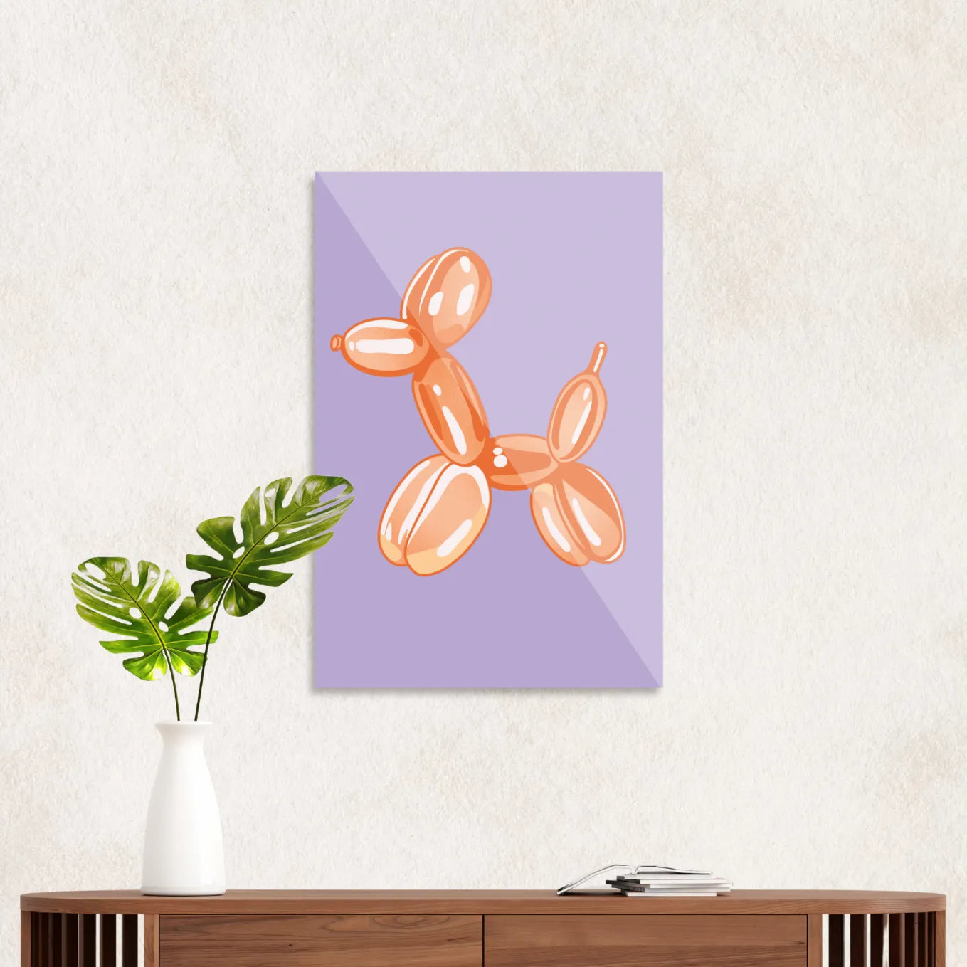 Orange balloon dog #2