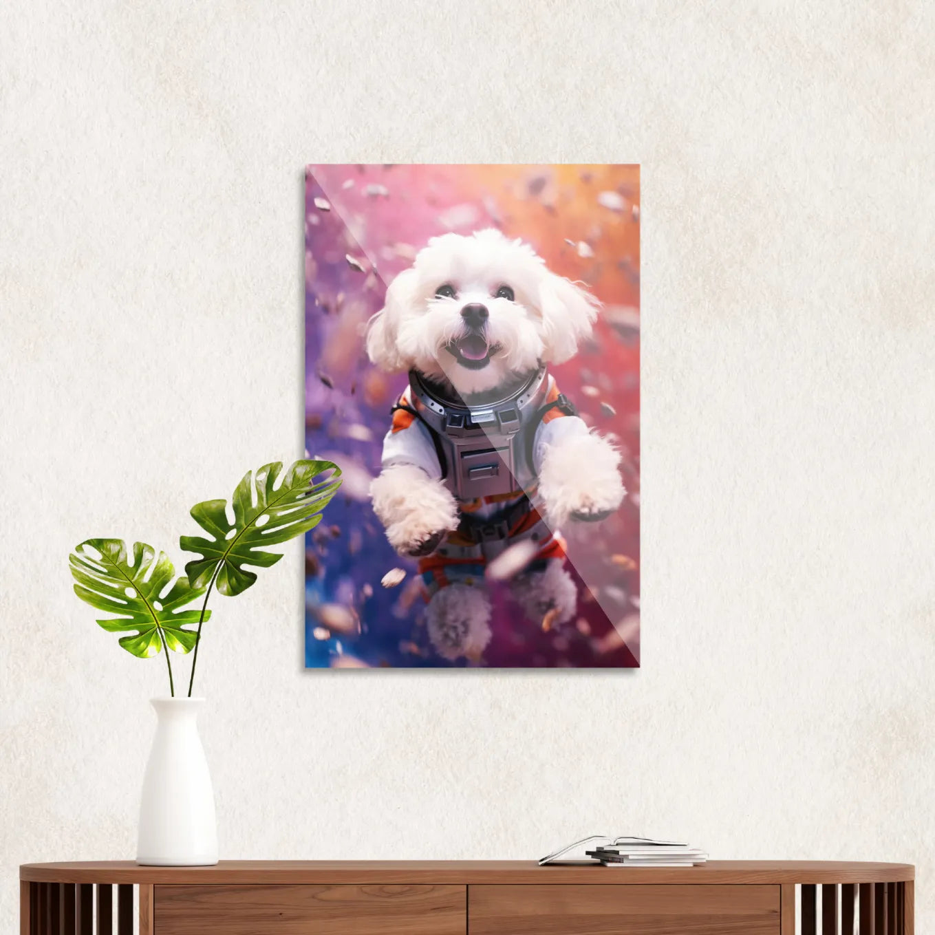 Astronaut dog