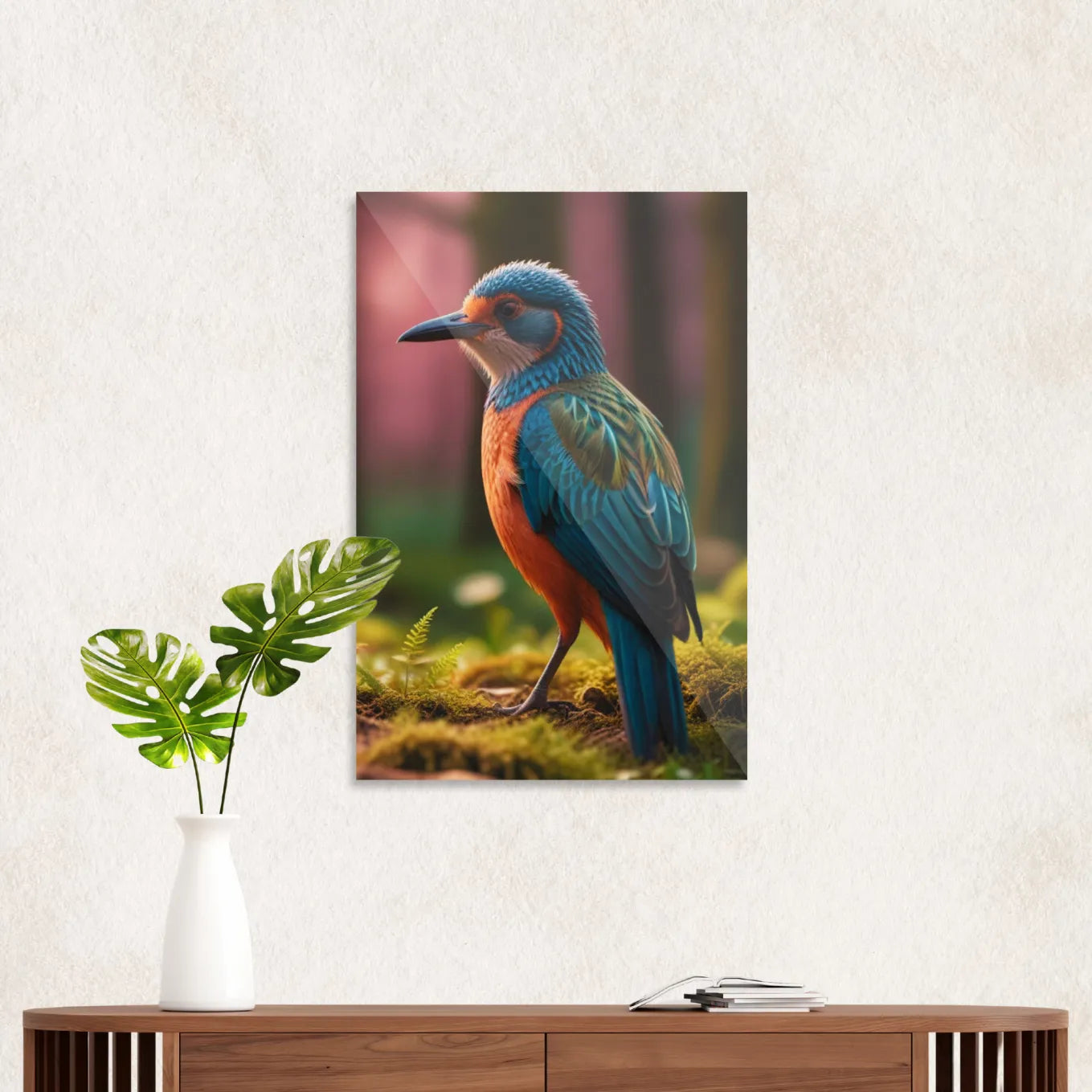 Colorful bird
