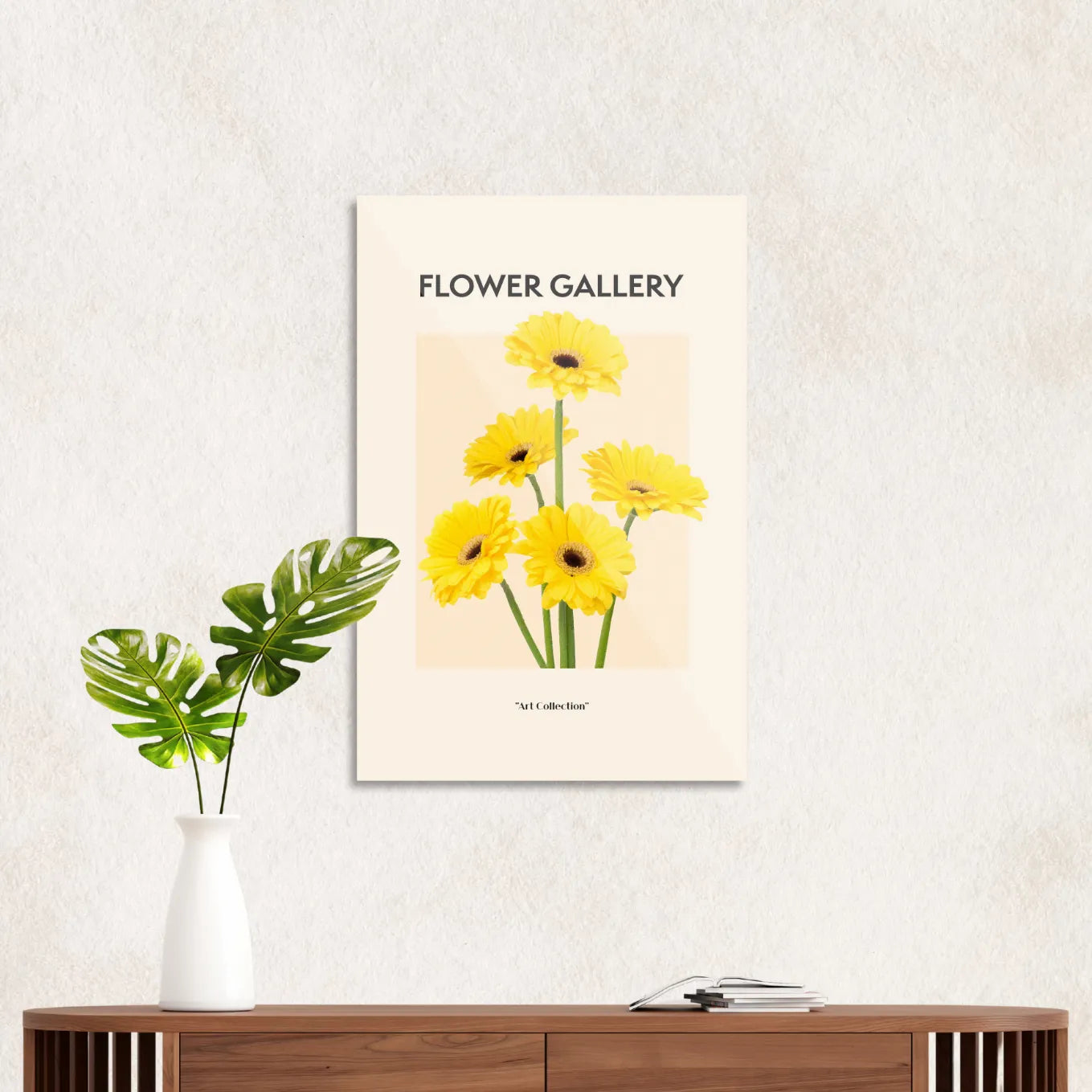 Yellow African gerbera