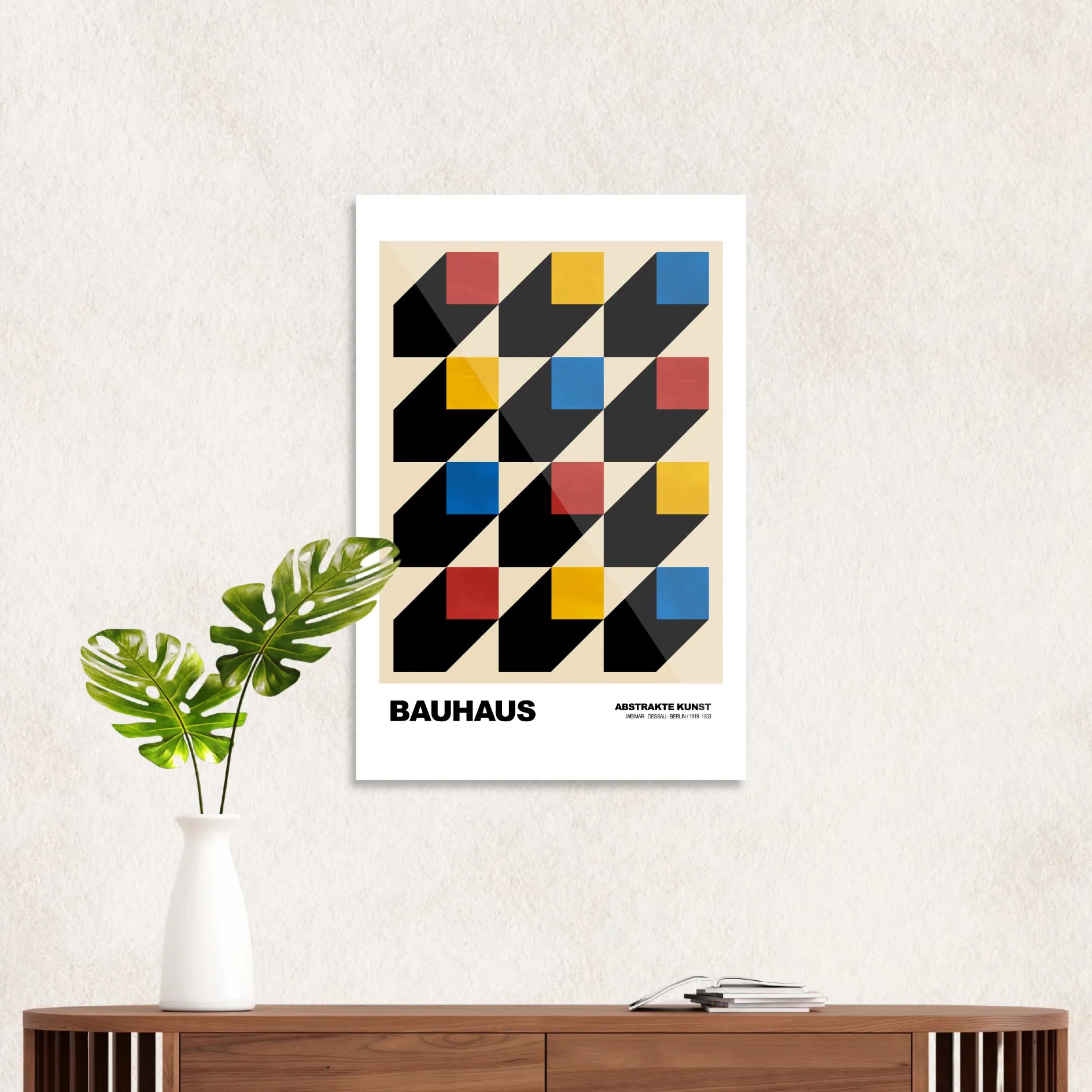 Bauhaus square patterns